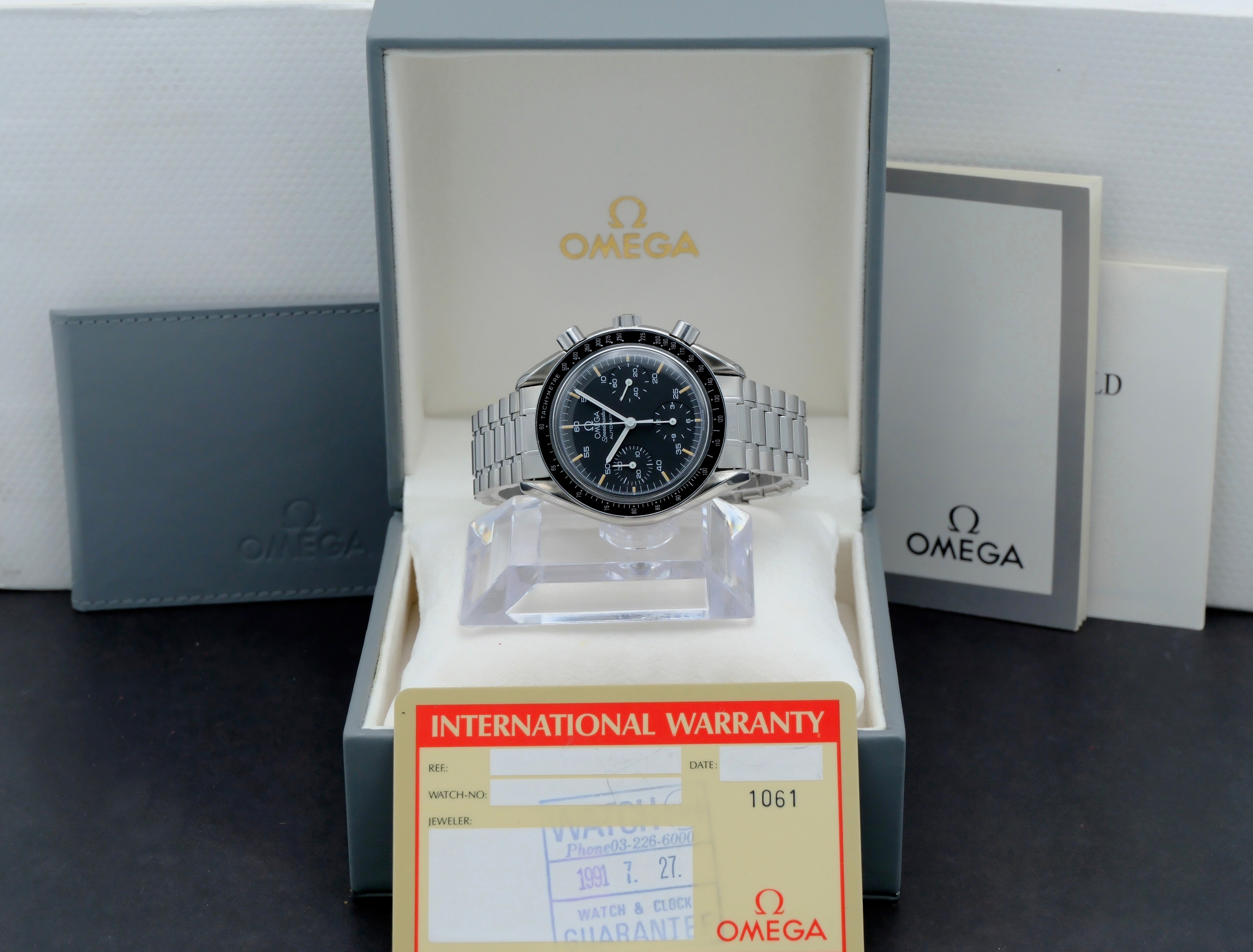 Omega Speedmaster Reduced 3510.50.00 - 1991 - Omega horloge - Omega kopen - Omega heren horloge - Trophies Watches