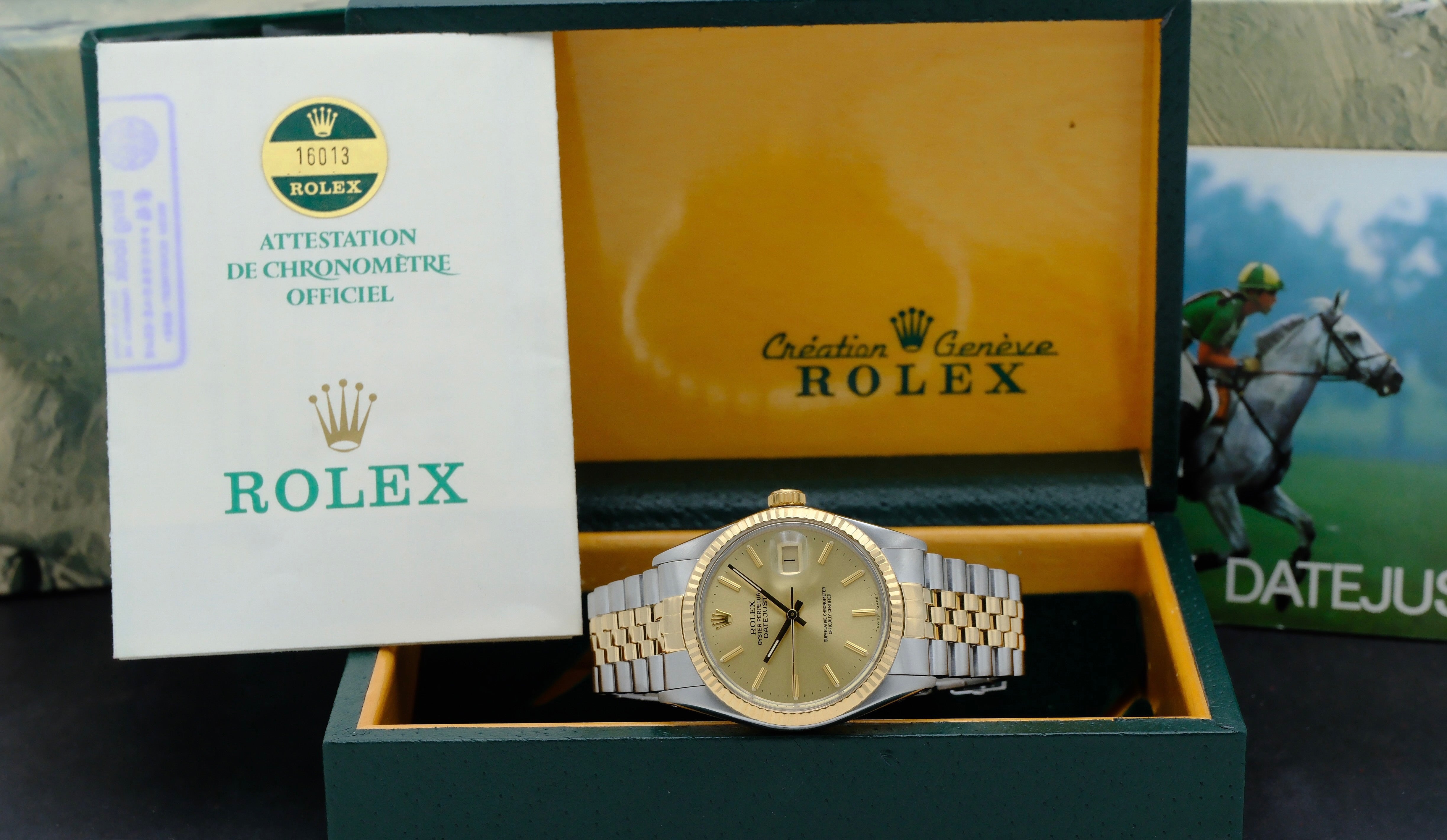 Rolex Datejust 16013 - 1985 - Rolex horloge - Rolex kopen - Rolex heren horloge - Trophies Watches