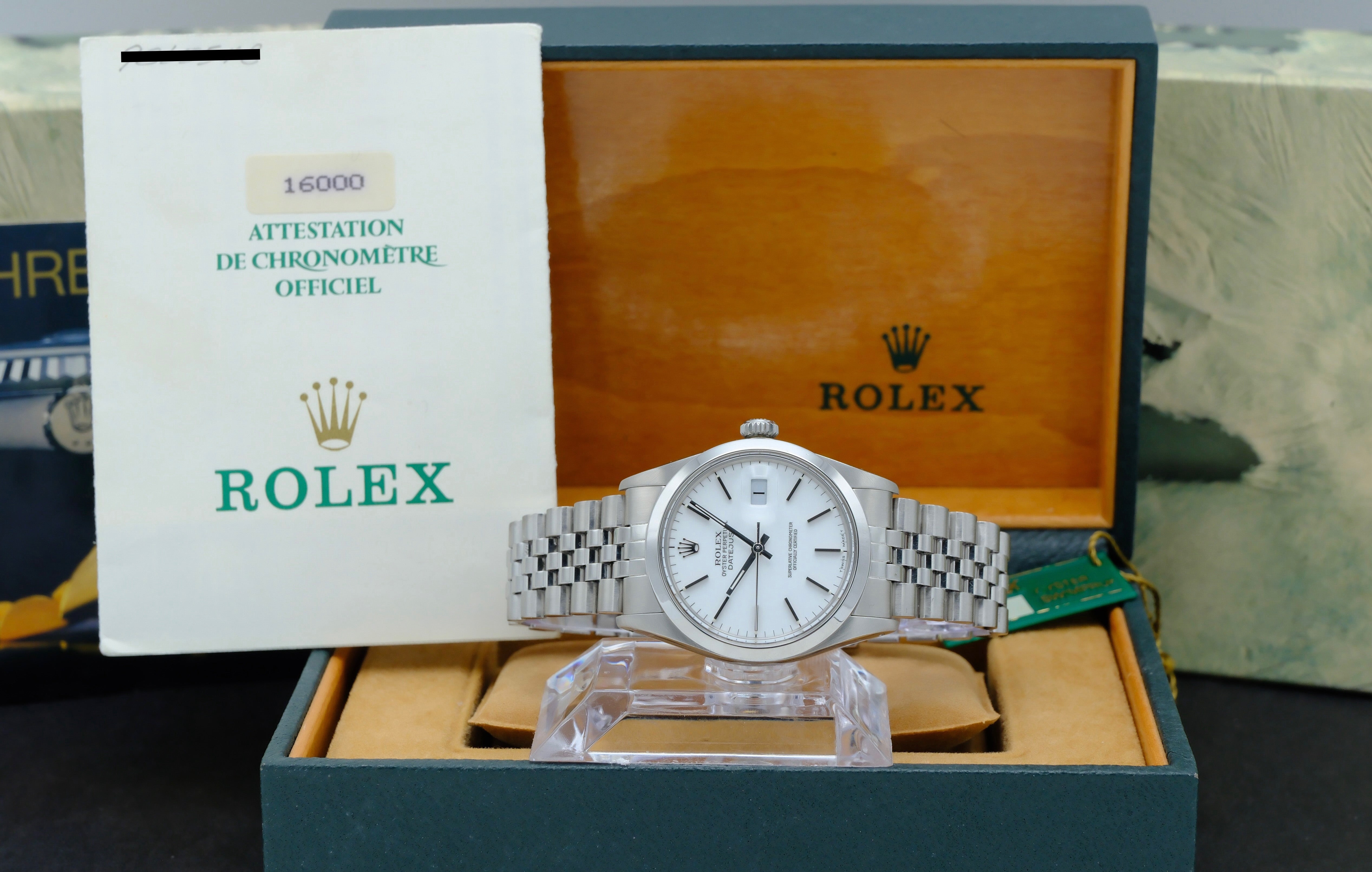 Rolex Datejust 16000 - 1987 - Rolex horloge - Rolex kopen - Rolex heren horloge - Trophies Watches