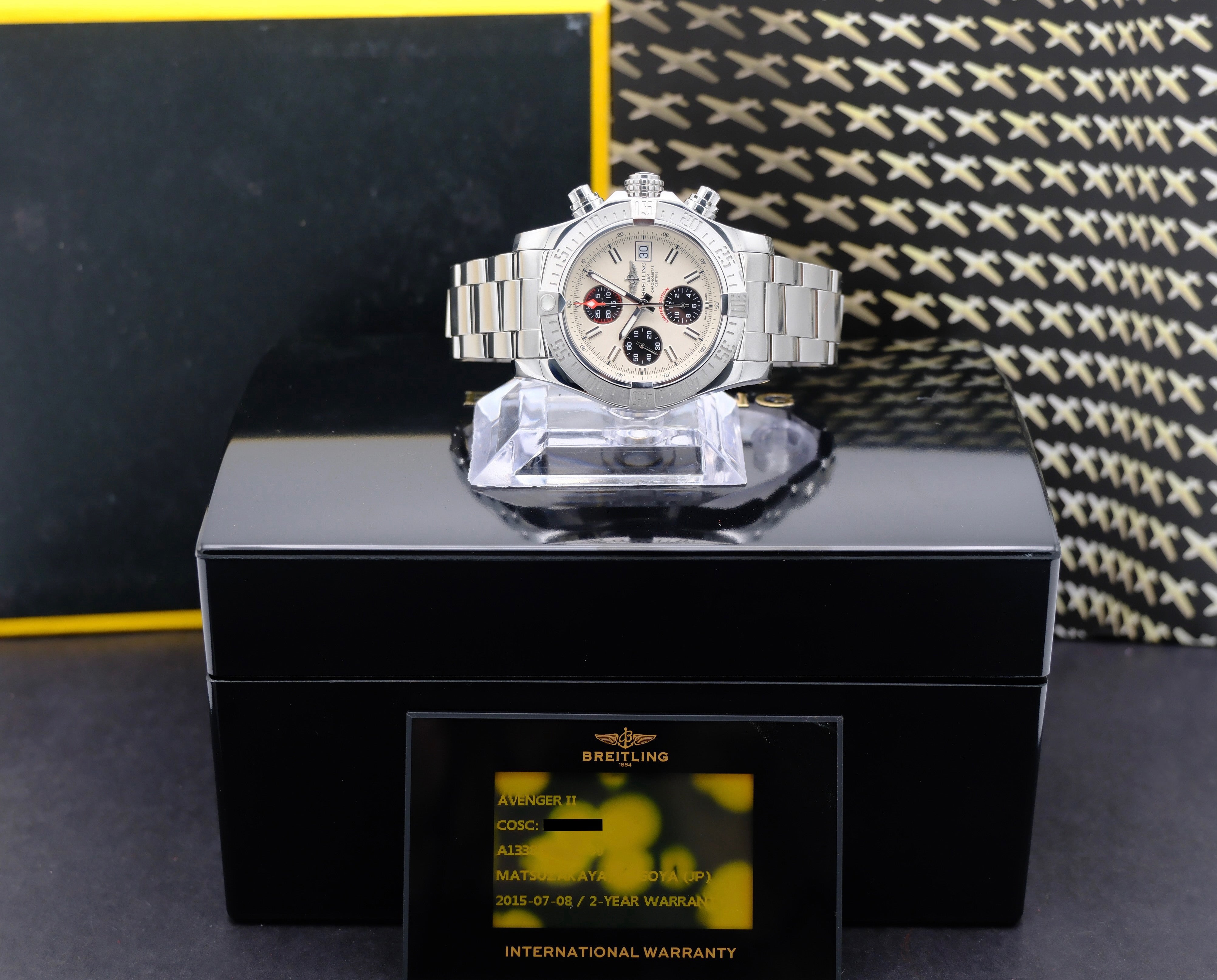 Breitling Avenger II A13381 - 2015 - Breitling horloge - Breitling kopen - Breitling heren horloge - Trophies Watches