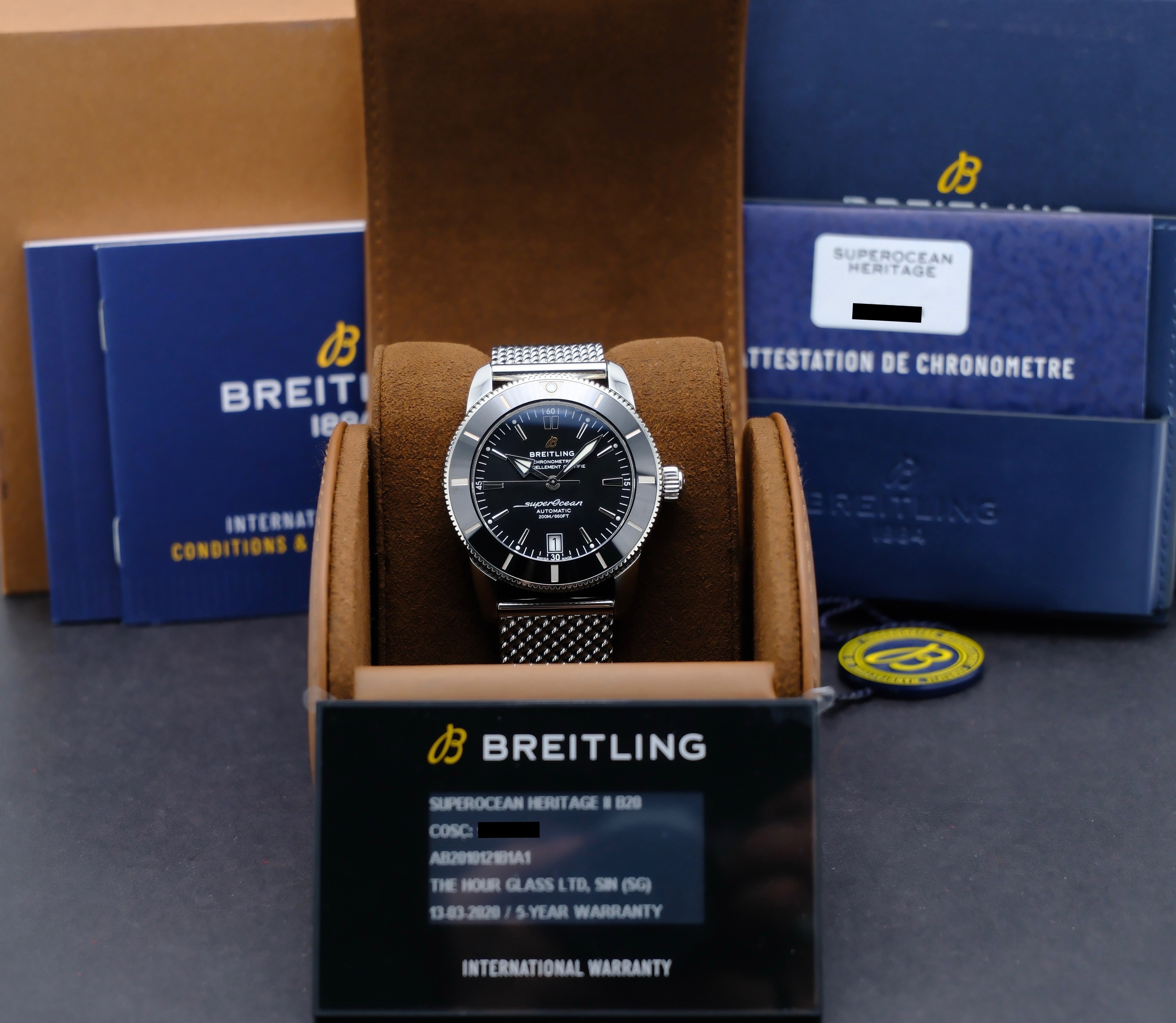 Breitling Superocean Héritage Ii 42 AB2010 - 2020 - Breitling horloge - Breitling kopen - Breitling heren horloge - Trophies Watches