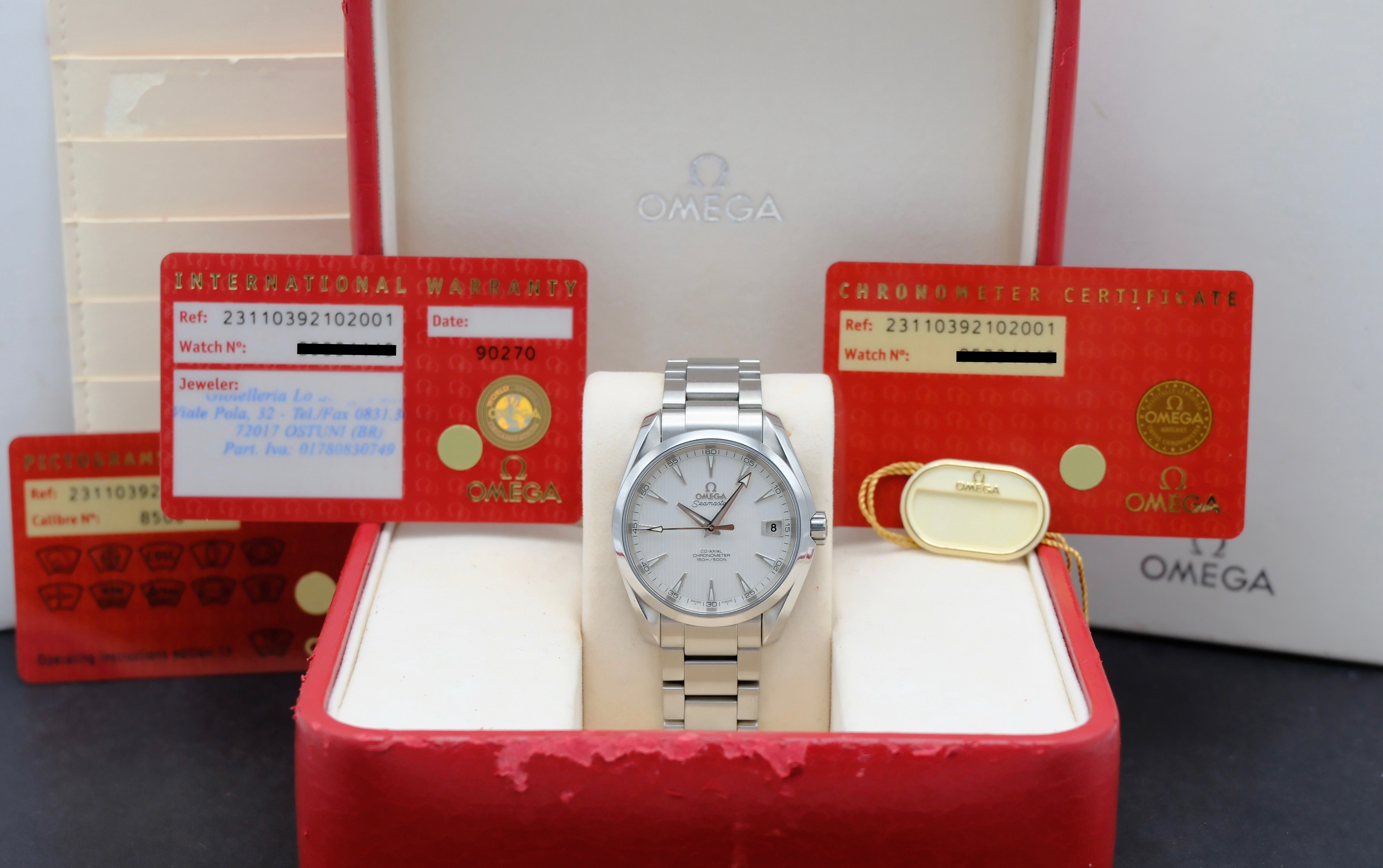 Omega Seamaster Aqua Terra Co-axial 231.10.39.21.02.001 - 2014 - Omega horloge - Omega kopen - Omega heren horloge - Trophies Watches