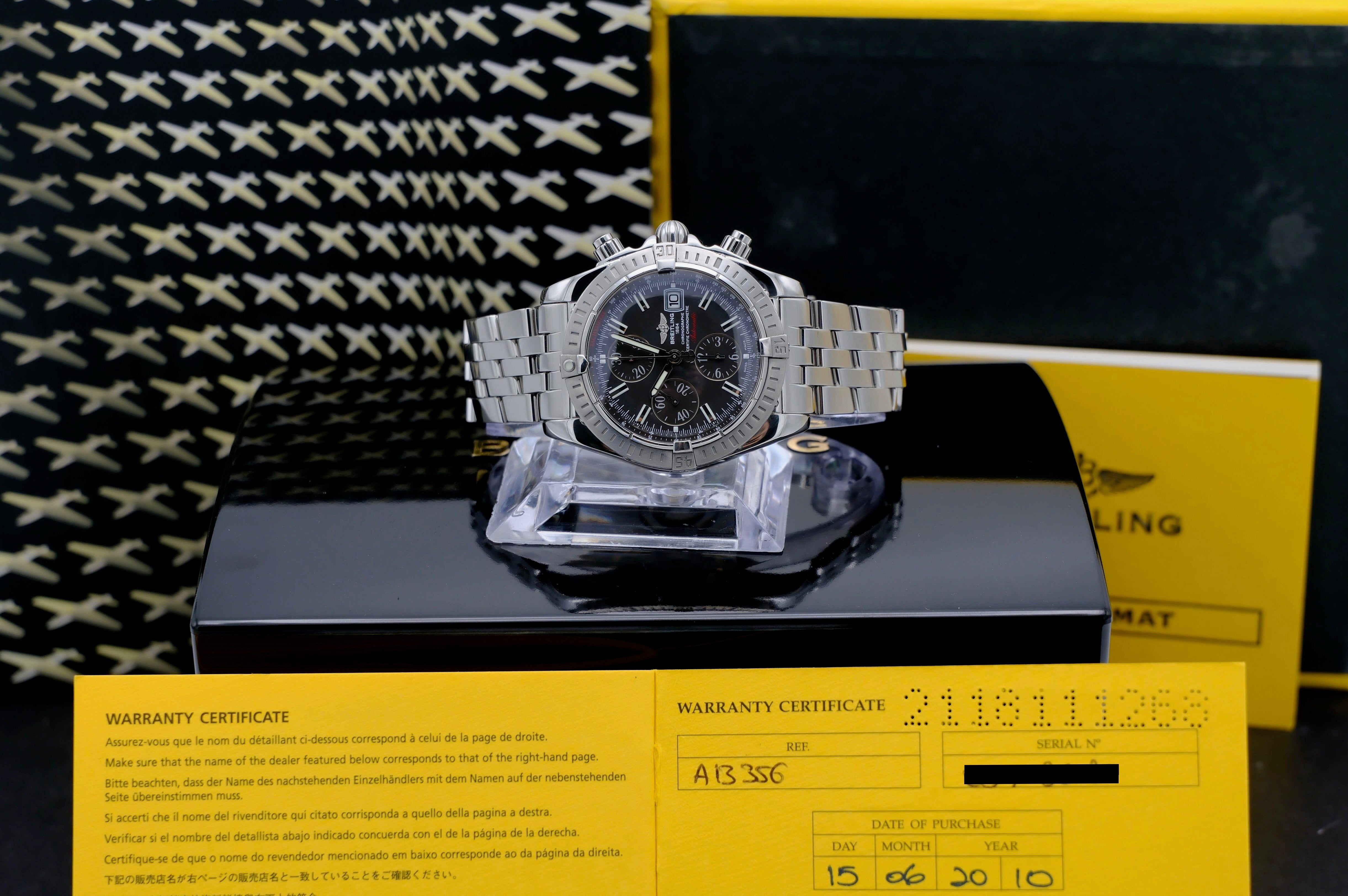 Breitling Chronomat A13356 - 2010 - Breitling horloge - Breitling kopen - Breitling heren horloge - Trophies Watches