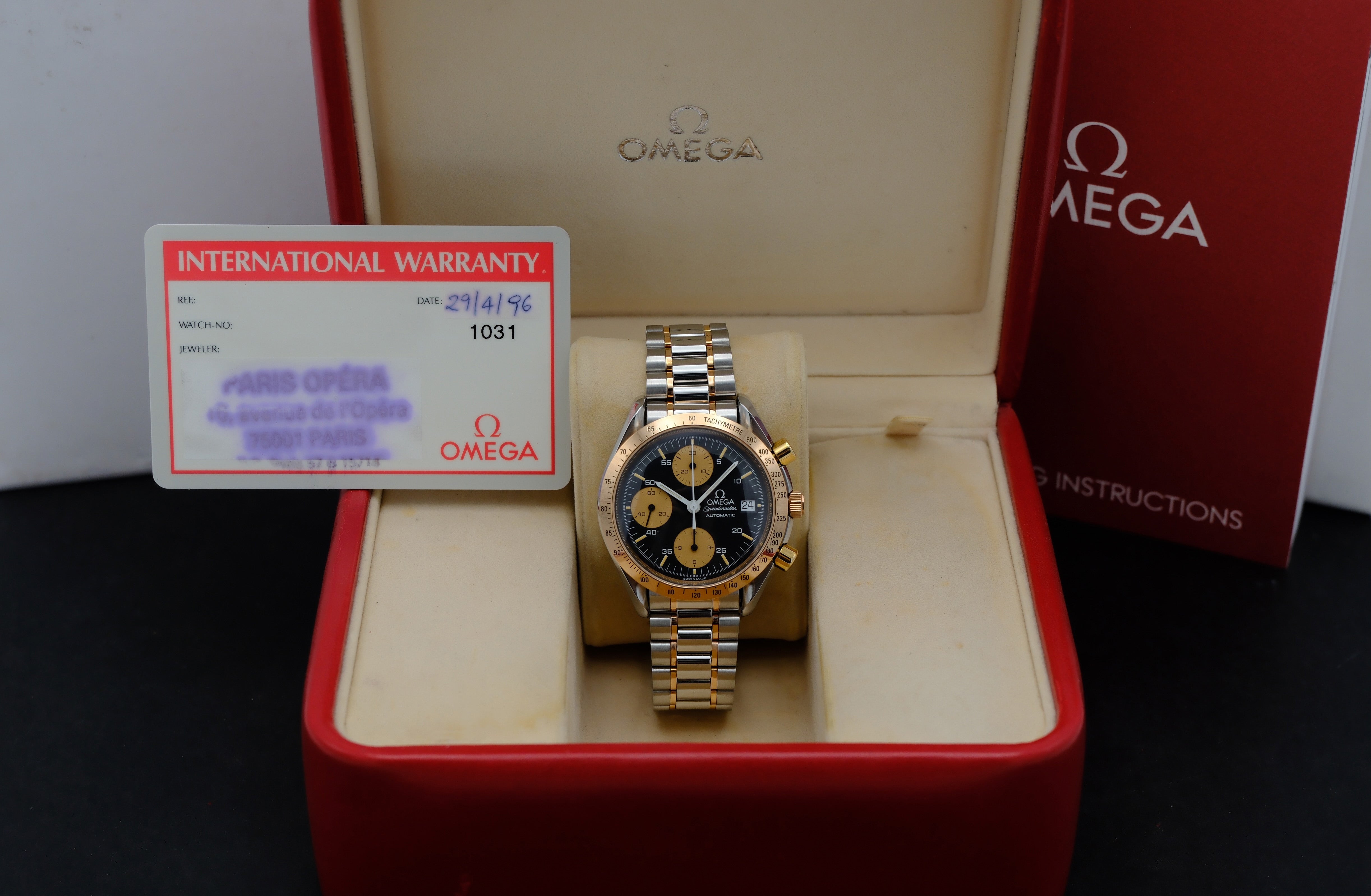 Omega Speedmaster 3316.50.00 - 1991 - Omega horloge - Omega kopen - Omega heren horloges - Trophies Watches