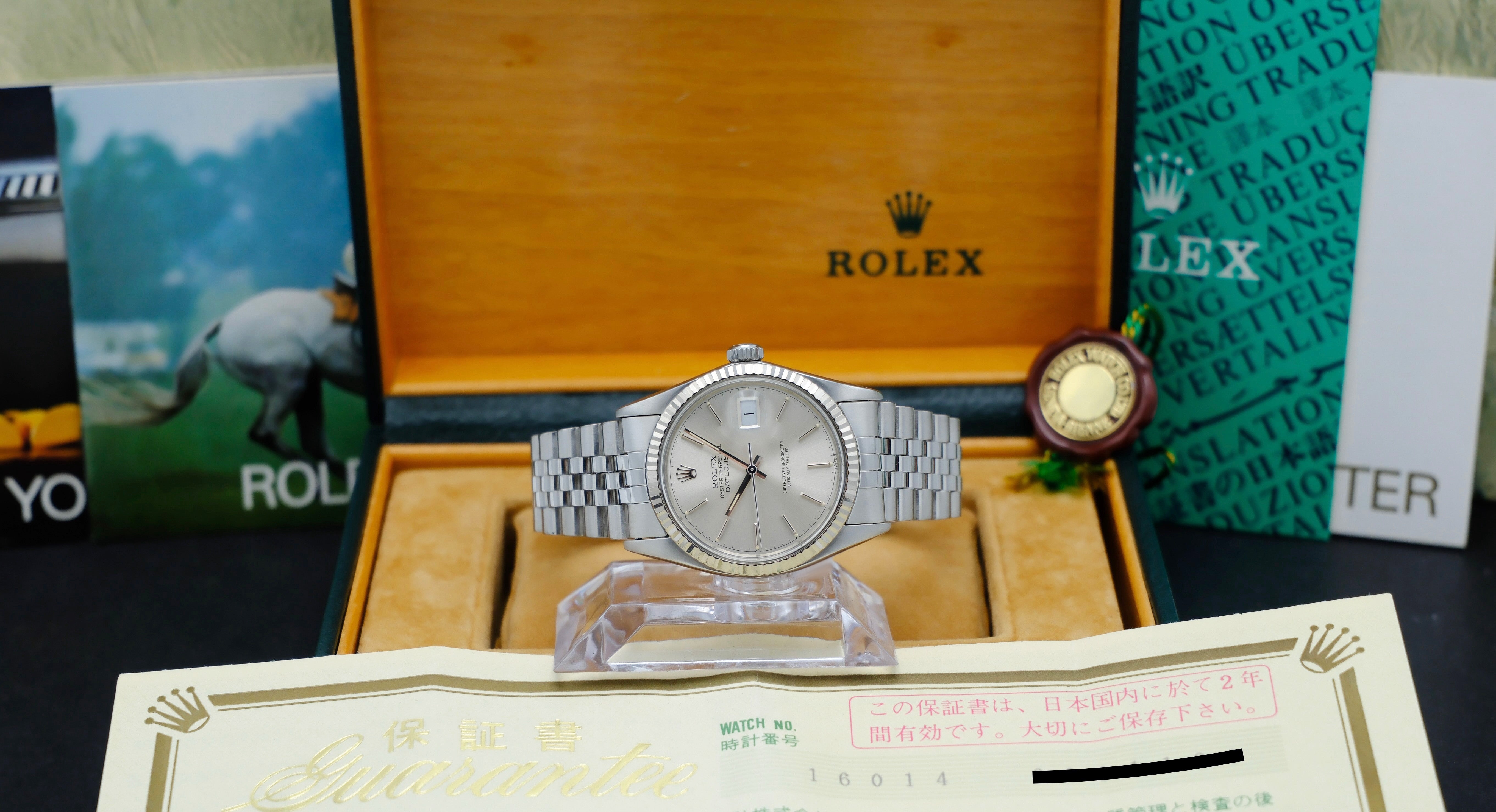 Rolex Datejust 16014 - 1987 - Rolex horloge - Rolex kopen - Rolex heren horloge - Trophies Watches