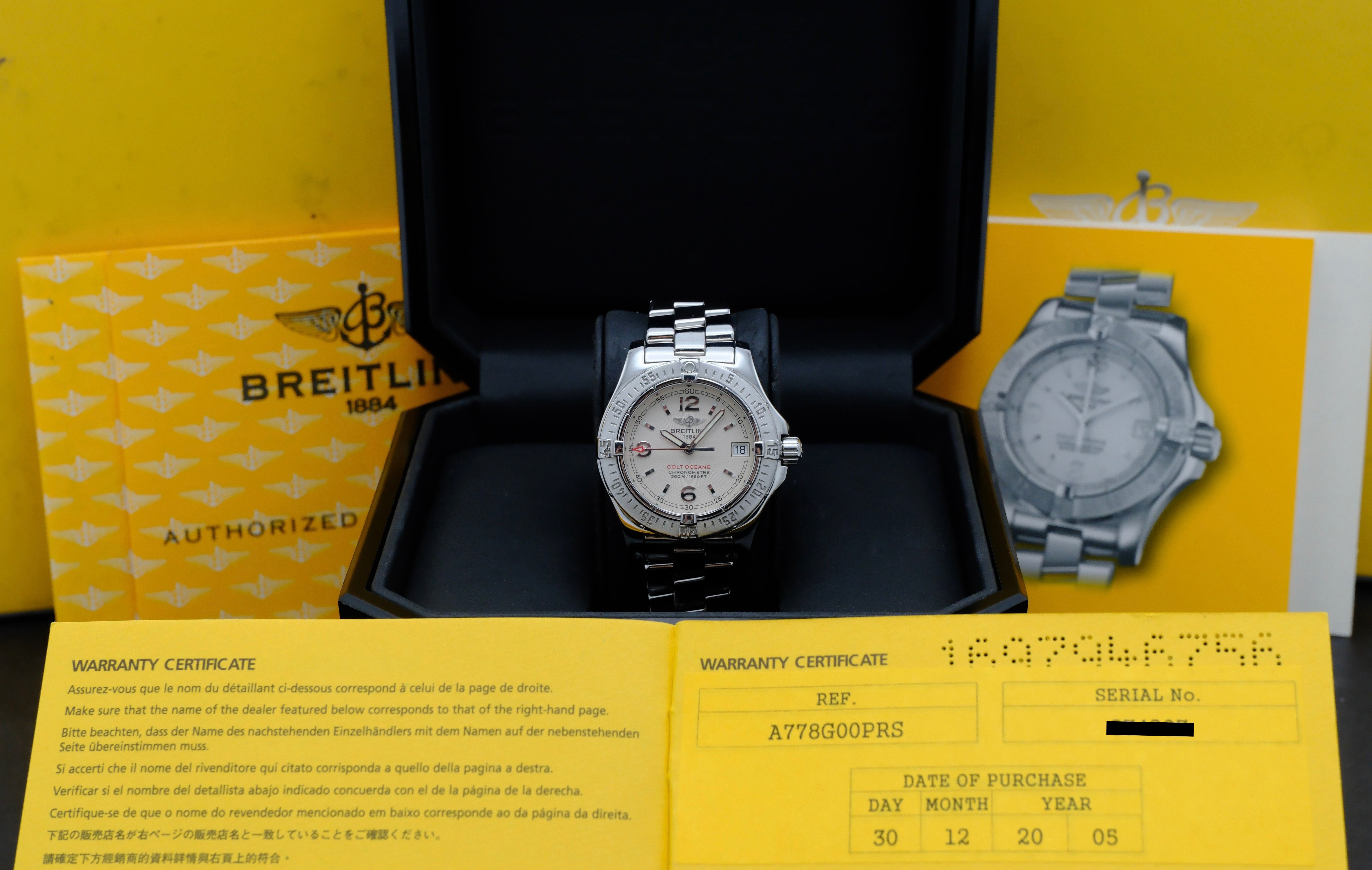 Breitling Colt Oceane A77380 - 2005 - Breitling horloge - Breitling kopen - Breitling dames horloge - Trophies Watches