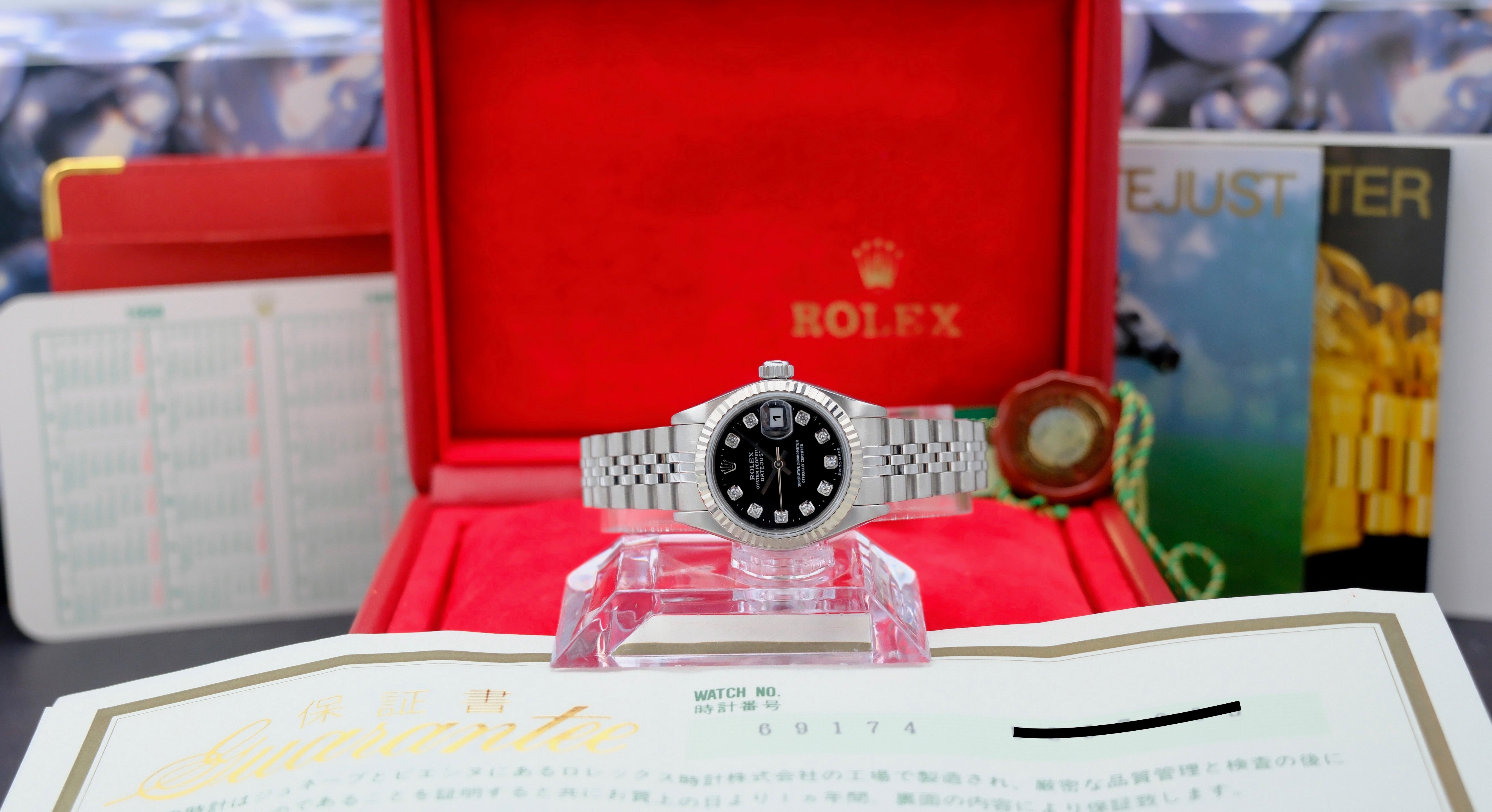 Rolex Oyster Perpetual Lady Datejust 69174G - 2003 - Rolex horloge - Rolex kopen - Rolex dames horloge - Trophies Watches