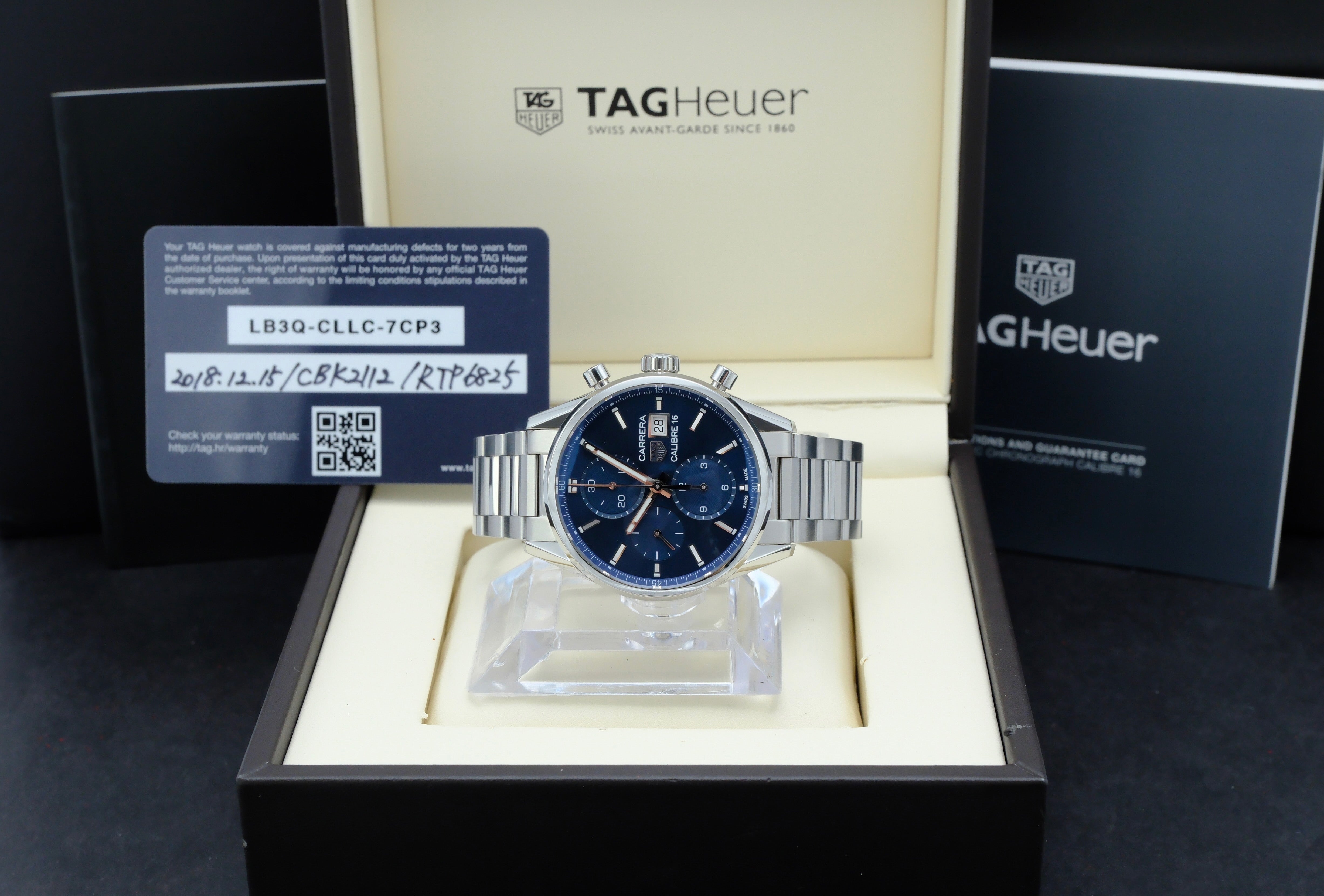 TAG Heuer Carrera CBK2112 - 2018 - TAG Heuer horloge - TAG Heuer kopen - TAG Heuer heren horloge - Trophies Watches