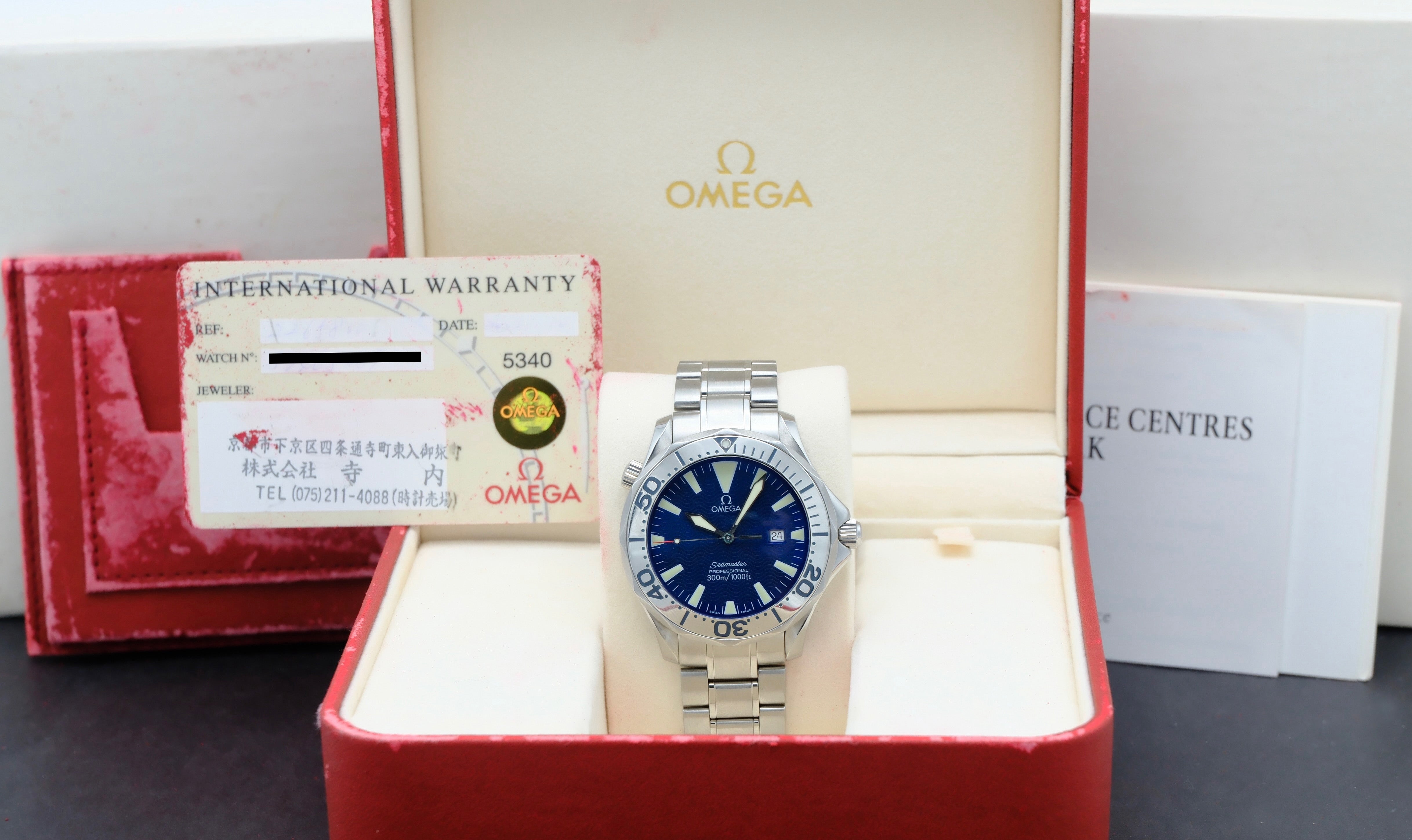 Omega Seamaster Diver 300 M 2265.80.00 - 2002 - Omega horloge - Omega kopen - Omega heren horloge - Trophies Watches