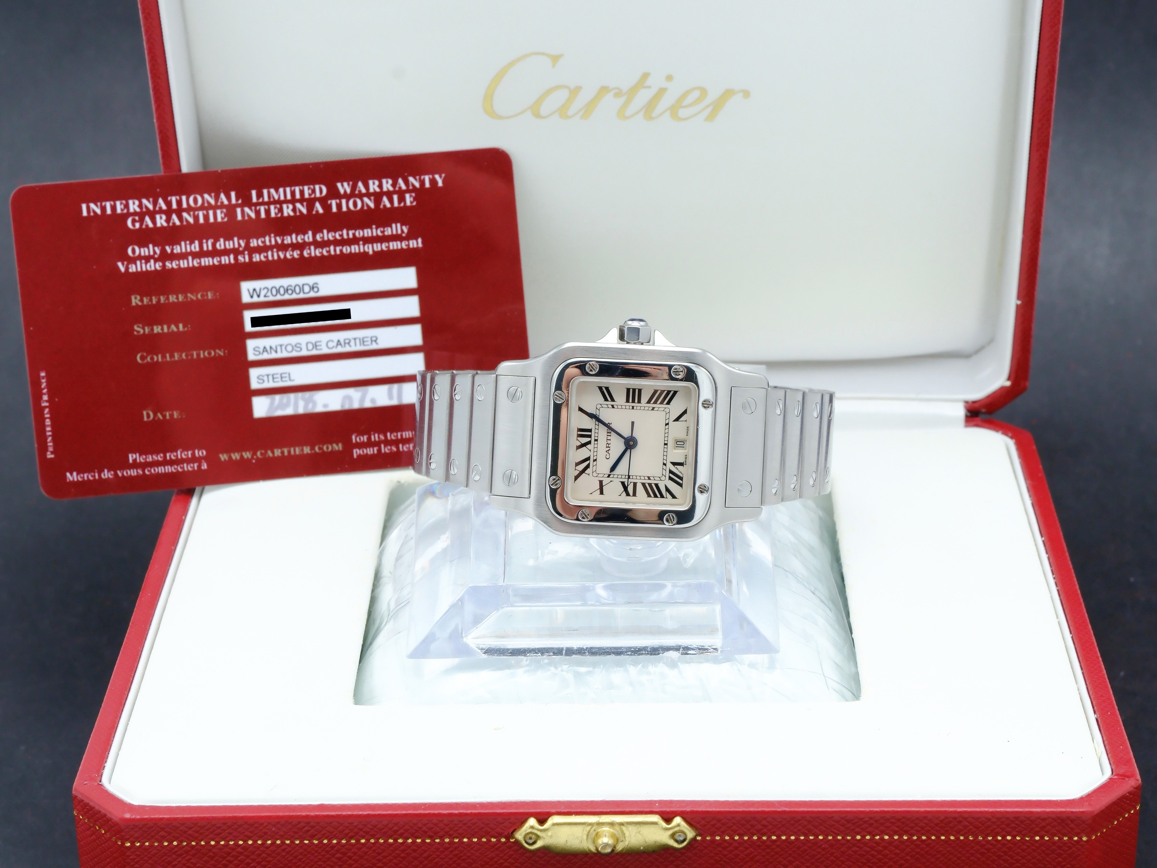 Cartier Santos Galbée 1564 - Cartier horloge - Cartier kopen - Cartier heren horloge - Trophies Watches