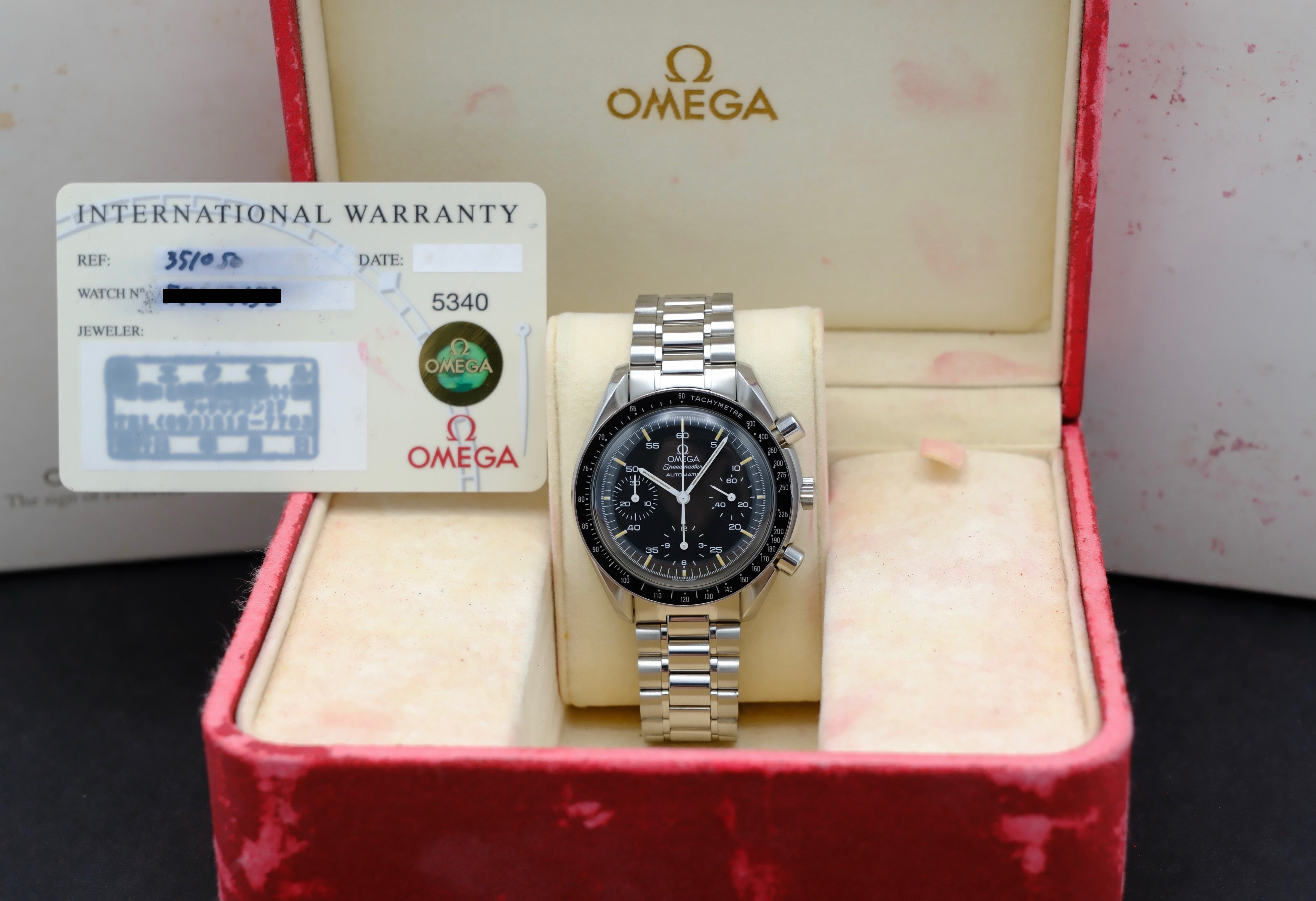 Omega Speedmaster Reduced 3510.50.00 - 1993 - Omega horloge - Omega kopen - Omega heren horloge - Trophies Watches