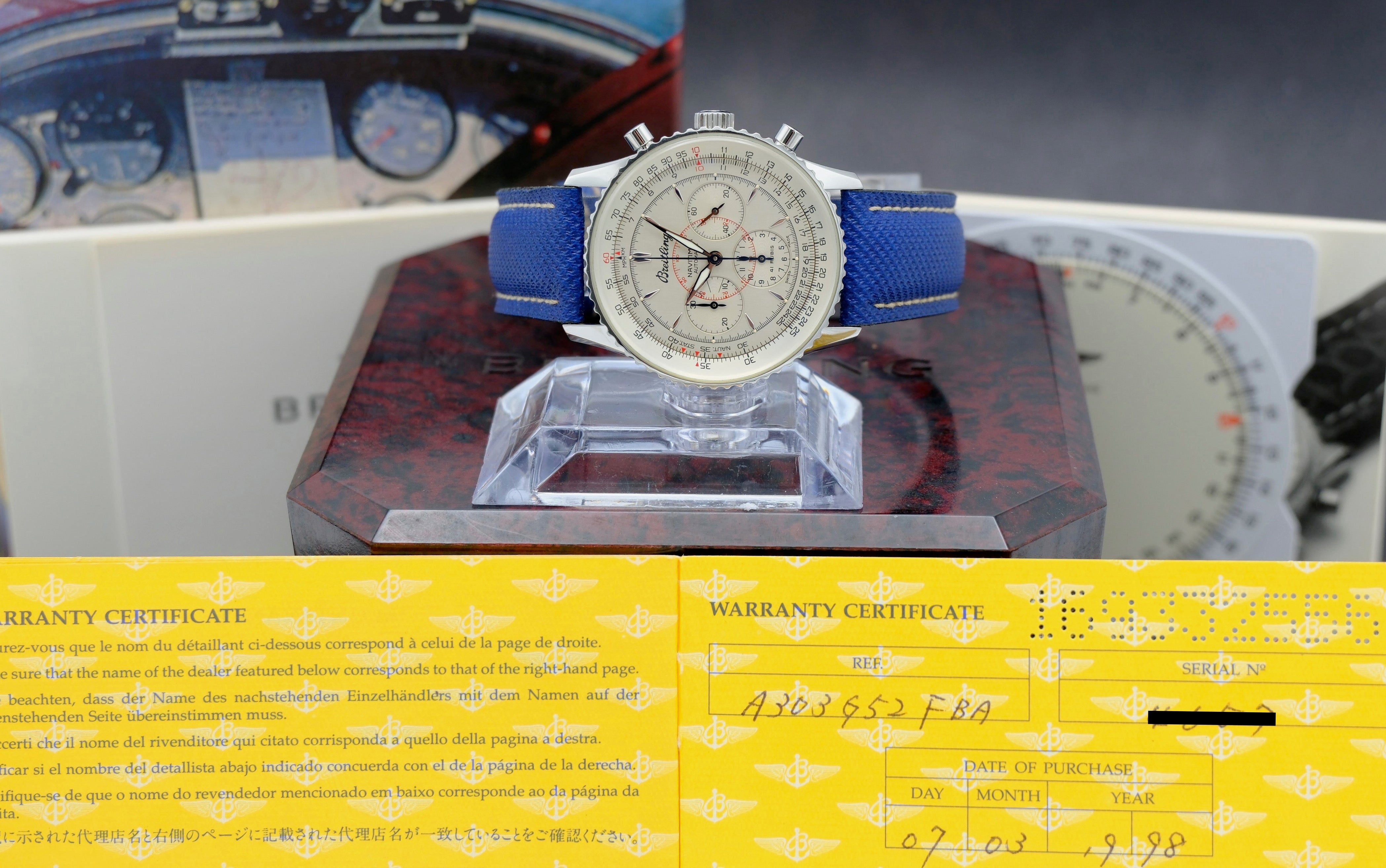 Breitling Navitimer Montbrillant A30030.4 - 1998 - Breitling horloge - Breitling kopen - Breitling heren horloge - Trophies Watches