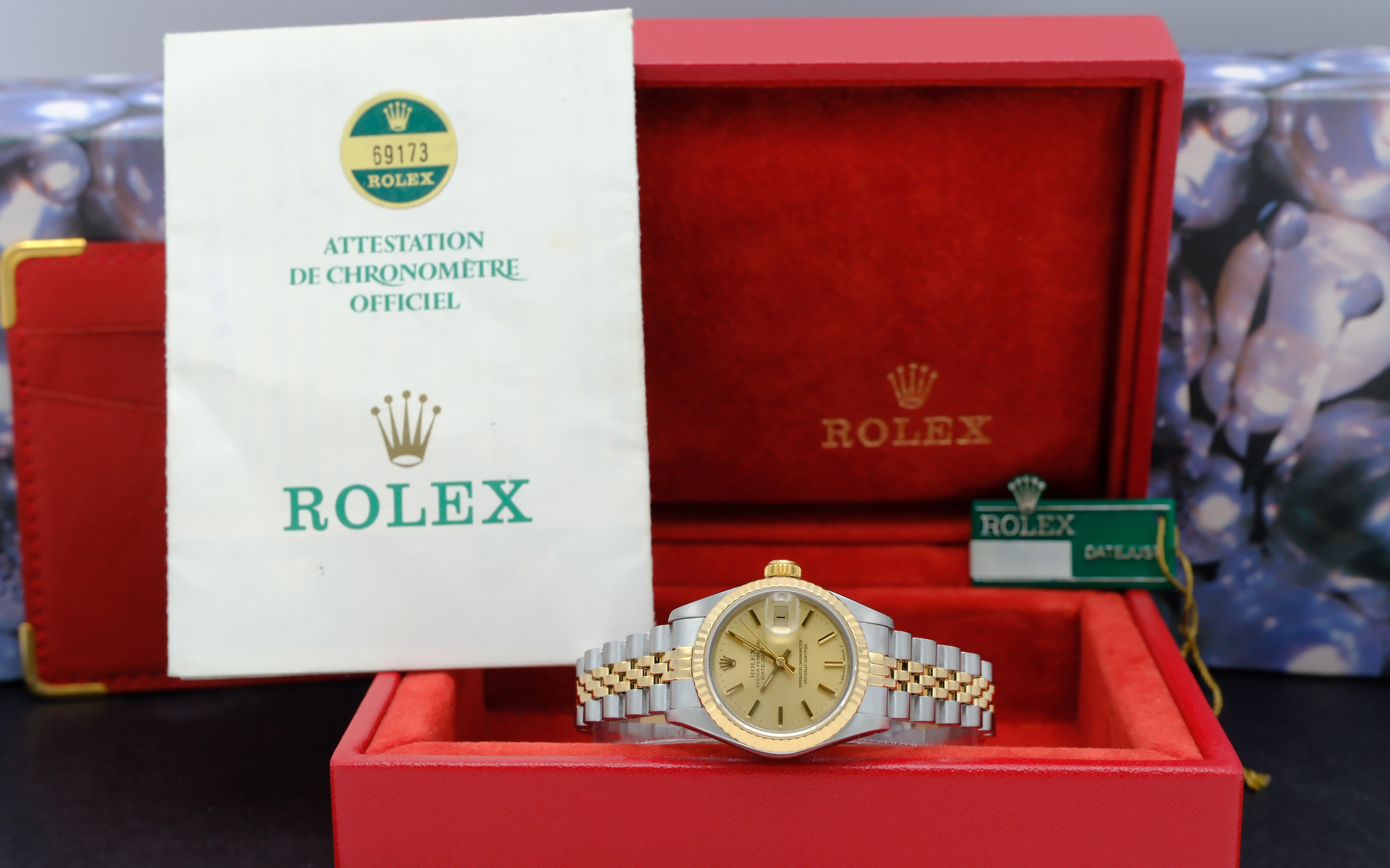 Rolex Lady-Datejust 69173 - 1986 - Rolex horloge - Rolex kopen - Rolex dames horloge - Trophies Watches