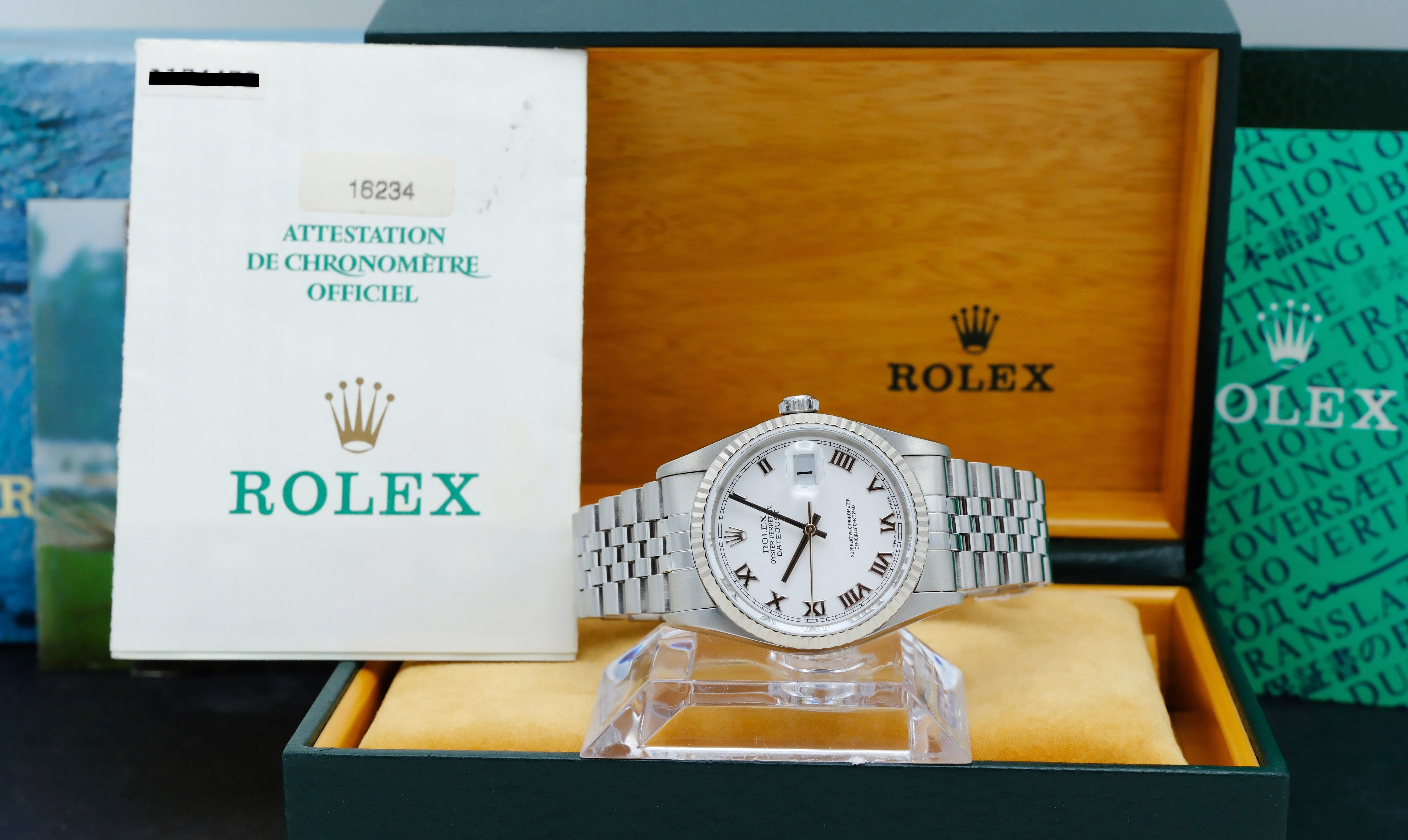 Rolex Datejust 16234 - 1999 - Rolex horloge - Rolex kopen - Rolex heren horloge - Trophies Watches