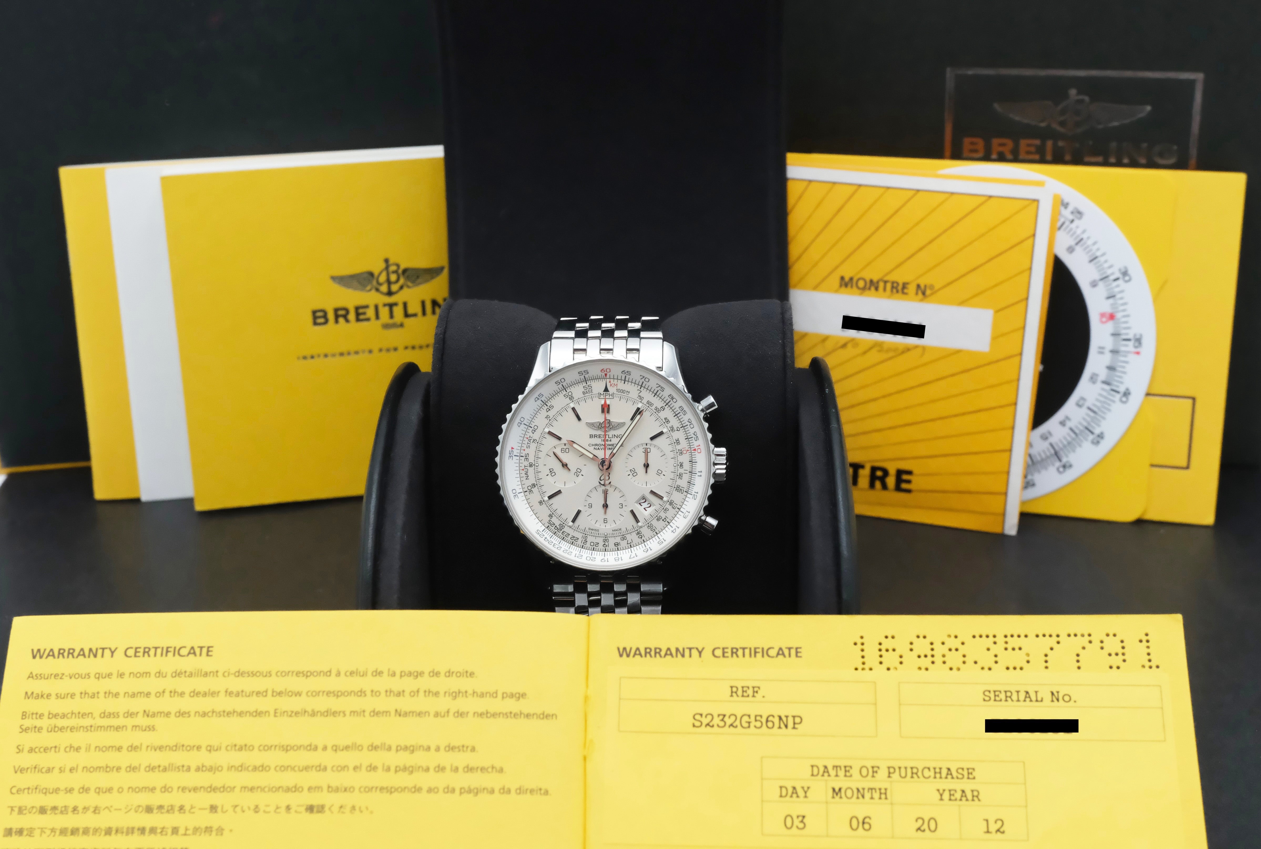 Breitling Navitimer 01 AB0123 - 2012 - Breitling horloge - Breitling kopen - Breitling heren horloge - Trophies Watches