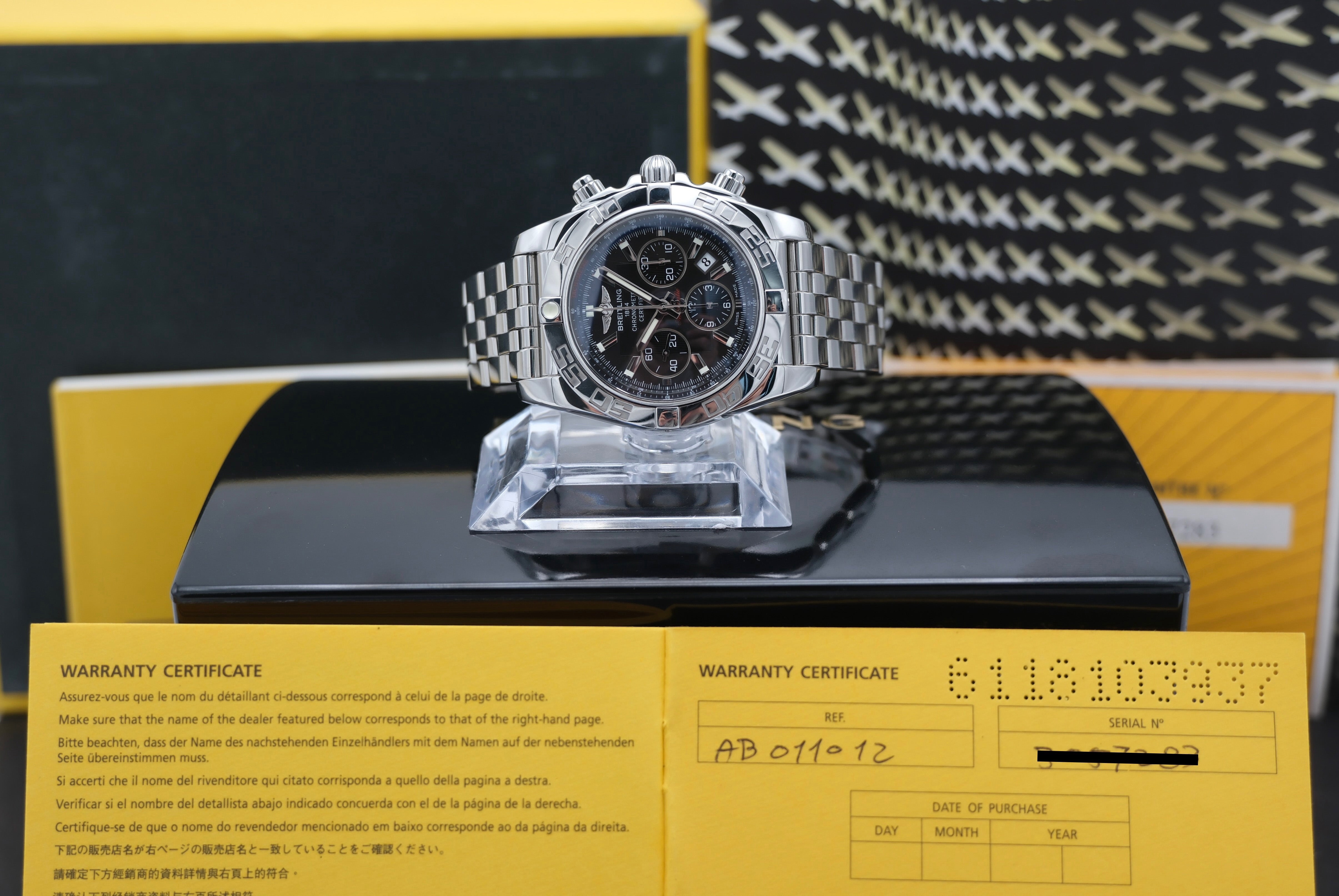 Breitling Chronomat AB0110 - 2014 - Breitling horloge - Breitling kopen - Breitling heren horloge - Trophies Watches