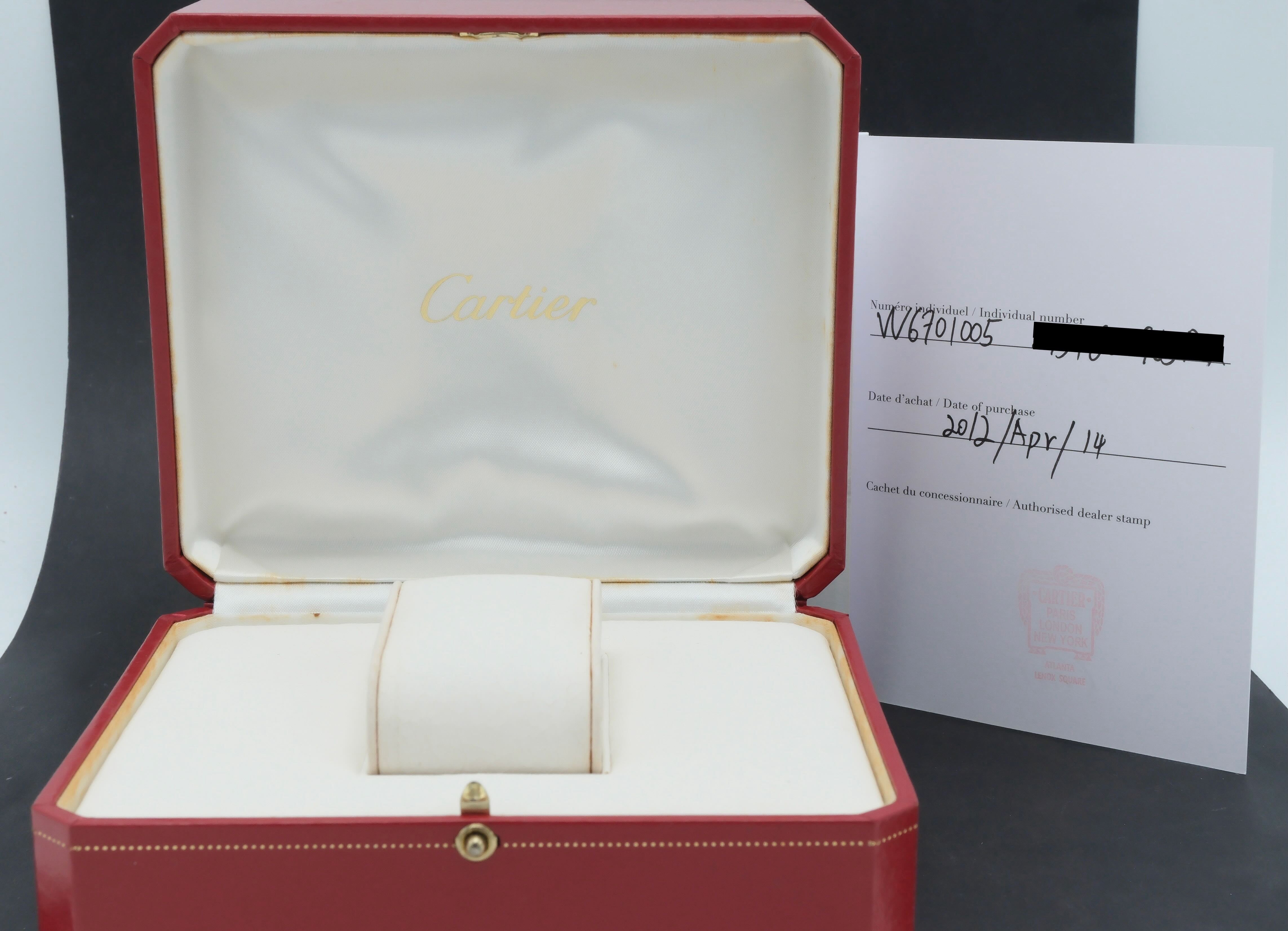 Cartier Ronde Solo de Cartier  W6701005 - Cartier horloge - Cartier kopen - Cartier heren horloge - Trophies Watches