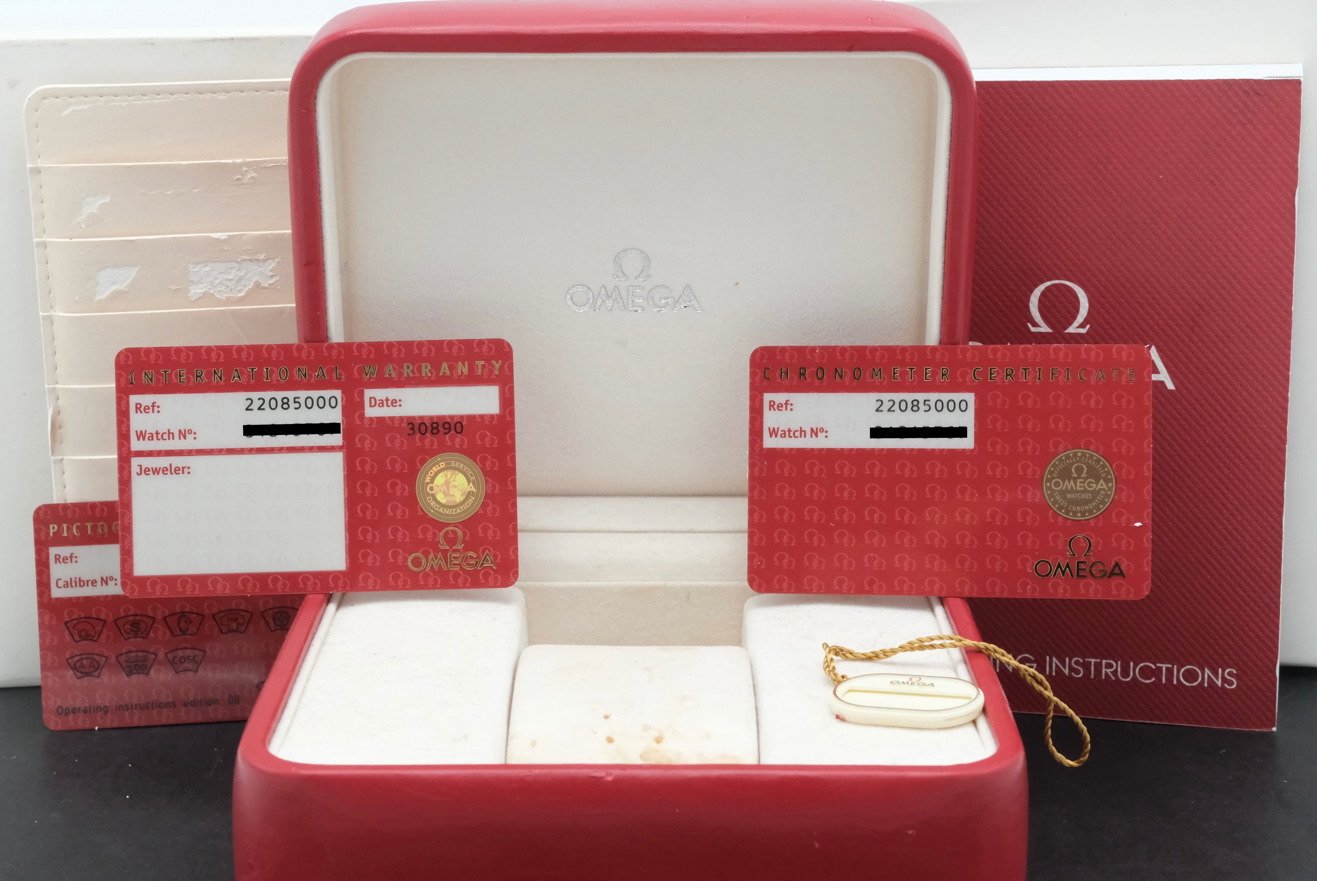 Omega Seamaster Planet Ocean 2208.50.00 - 2007 - Omega horloge - Omega kopen - Omega heren horloge - Trophies Watches