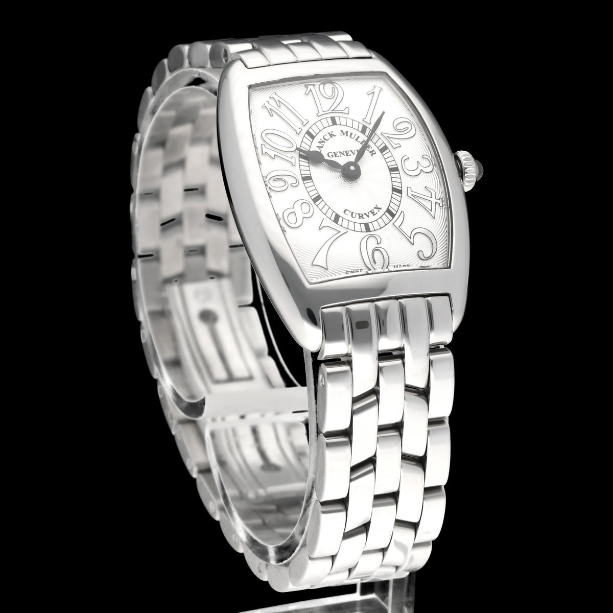 Franck Muller Cintrée Curvex 1752QZREL - 2005 - Franck Muller horloge - Franck Muller kopen - Franck Muller dames horloge - Trophies Watches