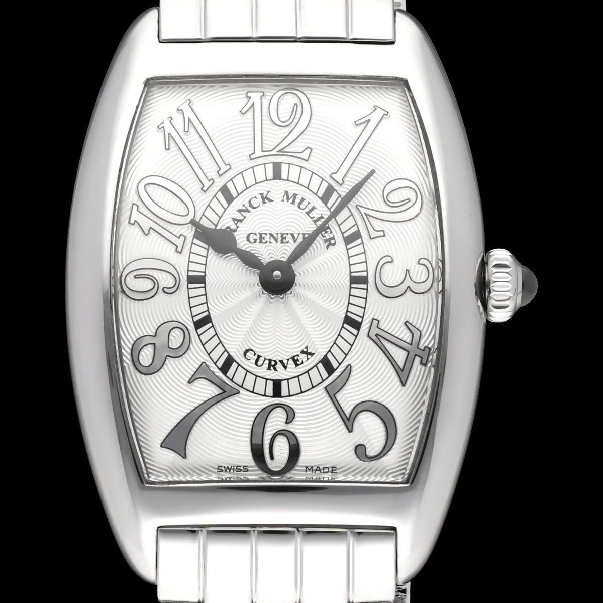 Franck Muller Cintrée Curvex 1752QZREL - 2005 - Franck Muller horloge - Franck Muller kopen - Franck Muller dames horloge - Trophies Watches
