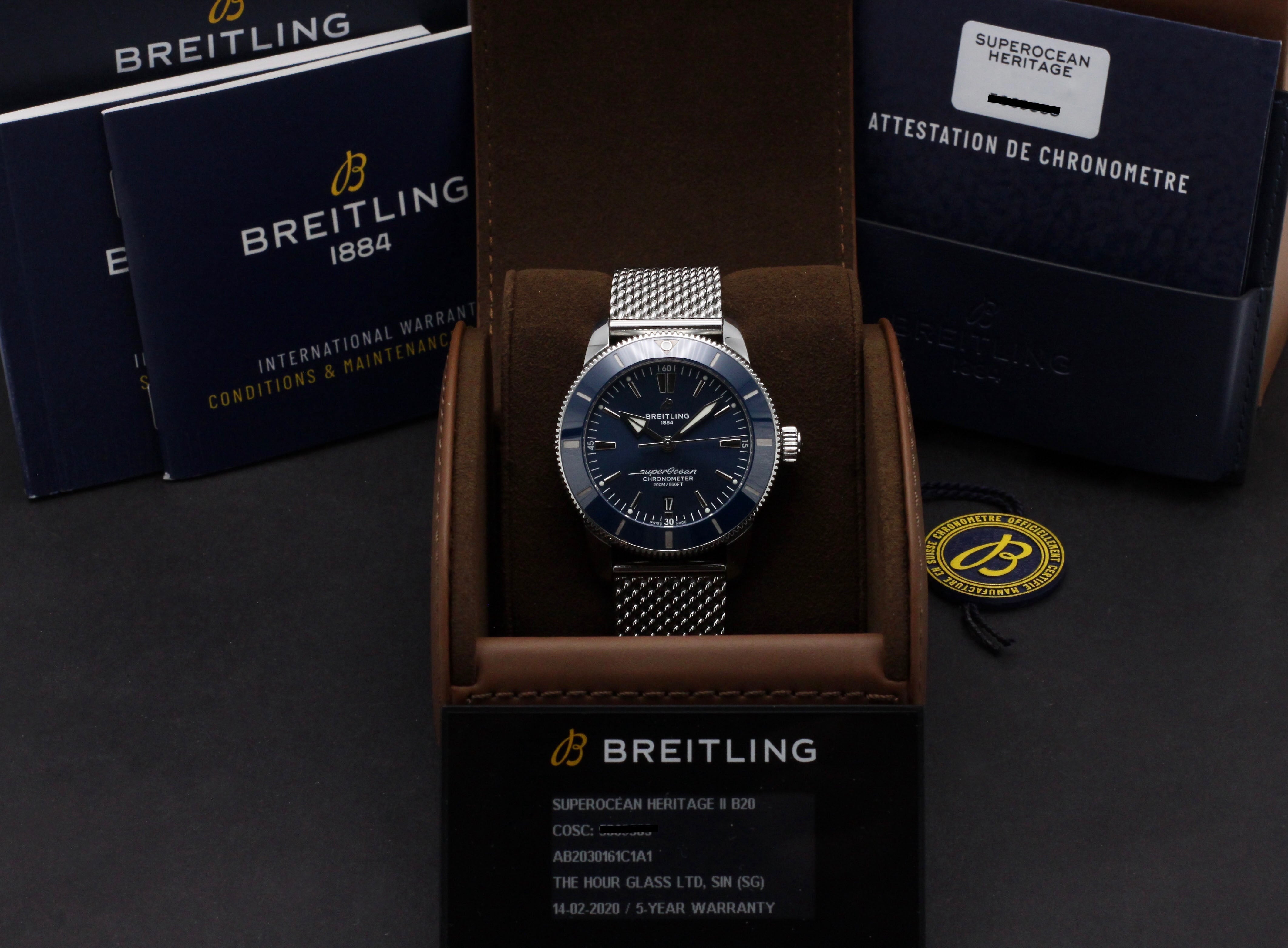 Breitling Superocean Héritage Ii 44 AB2030121B1A - 2020 - Breitling horloge - Breitling kopen - Breitling heren horloge - Trophies Watches