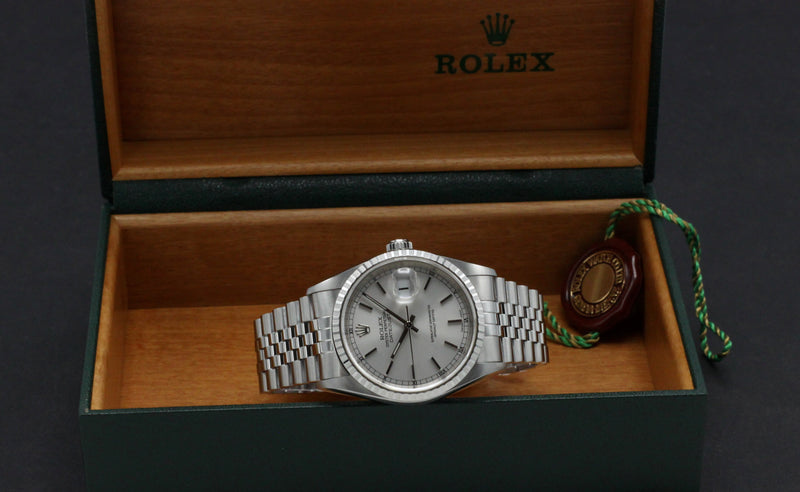 Rolex Datejust 16220 - 1999 - Rolex horloge - Rolex kopen - Rolex heren horloge - Trophies Watches