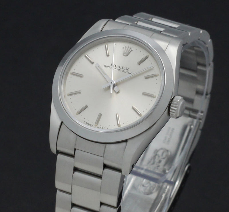 Rolex Oyster Perpetual 67480 - 1989 - Rolex horloge - Rolex kopen - Rolex dames horloge - Trophies Watches