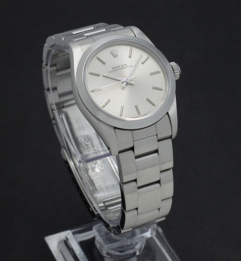 Rolex Oyster Perpetual 67480 - 1989 - Rolex horloge - Rolex kopen - Rolex dames horloge - Trophies Watches