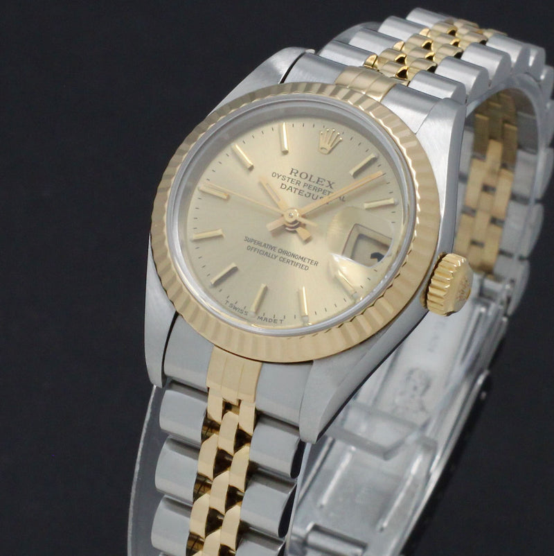 Rolex Lady-Datejust 69173 - 1997 - Rolex horloge - Rolex kopen - Rolex dames horloge - Trophies Watches