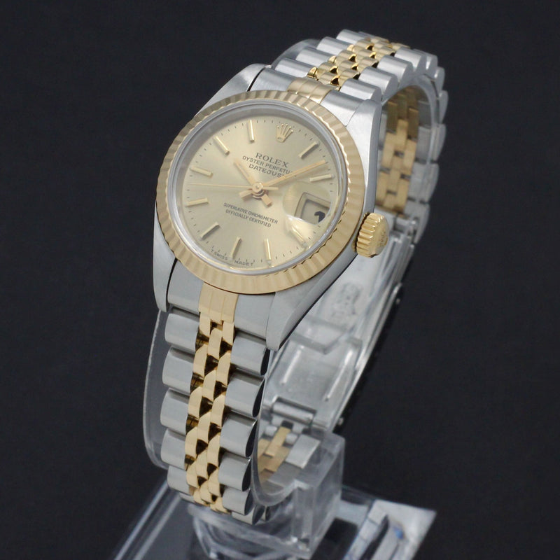 Rolex Lady-Datejust 69173 - 1997 - Rolex horloge - Rolex kopen - Rolex dames horloge - Trophies Watches