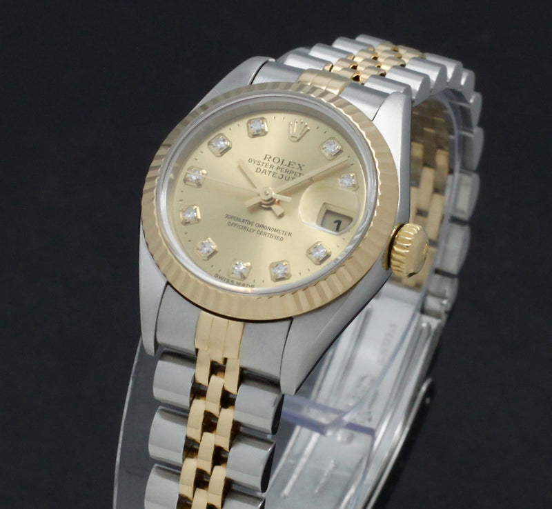 Rolex Lady-Datejust 79173G - 2000 - Rolex horloge - Rolex kopen - Rolex dames horloge - Trophies Watches