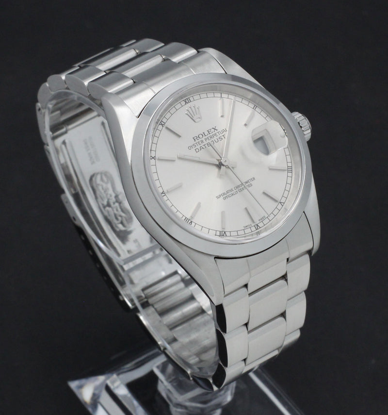 Rolex Datejust 16200 - 2000 - Rolex horloge - Rolex kopen - Rolex heren horloge - Trophies Watches