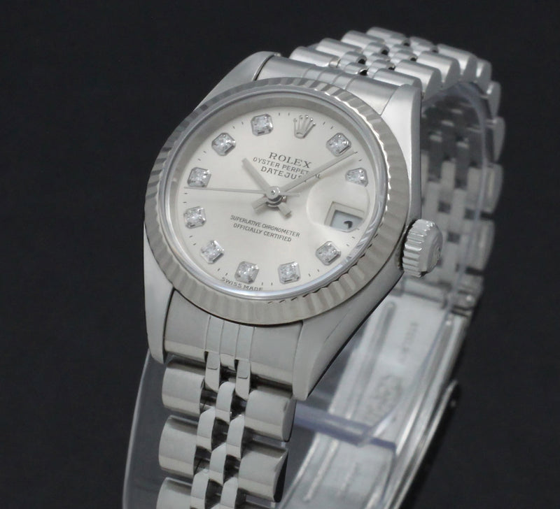 Rolex Oyster Perpetual Lady Datejust 79174G - 2001 - Rolex horloge - Rolex kopen - Rolex dames horloge - Trophies Watche