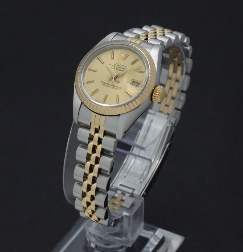 Rolex Lady-Datejust 69173 - 1987 - Rolex horloge - Rolex kopen - Rolex dames horloge - Trophies Watches