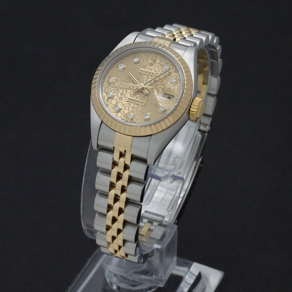 Rolex Lady-Datejust 69173G - 1997 - Rolex horloge - Rolex kopen - Rolex dames horloge - Trophies Watches