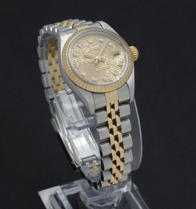 Rolex Lady-Datejust 69173G - 1997 - Rolex horloge - Rolex kopen - Rolex dames horloge - Trophies Watches