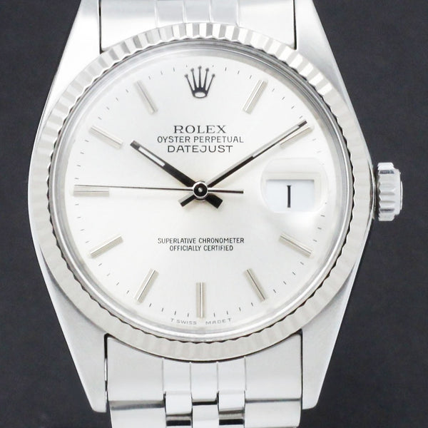 Rolex Datejust 16014 - 1985 - Rolex horloge - Rolex kopen - Rolex heren horloge - Trophies Watches