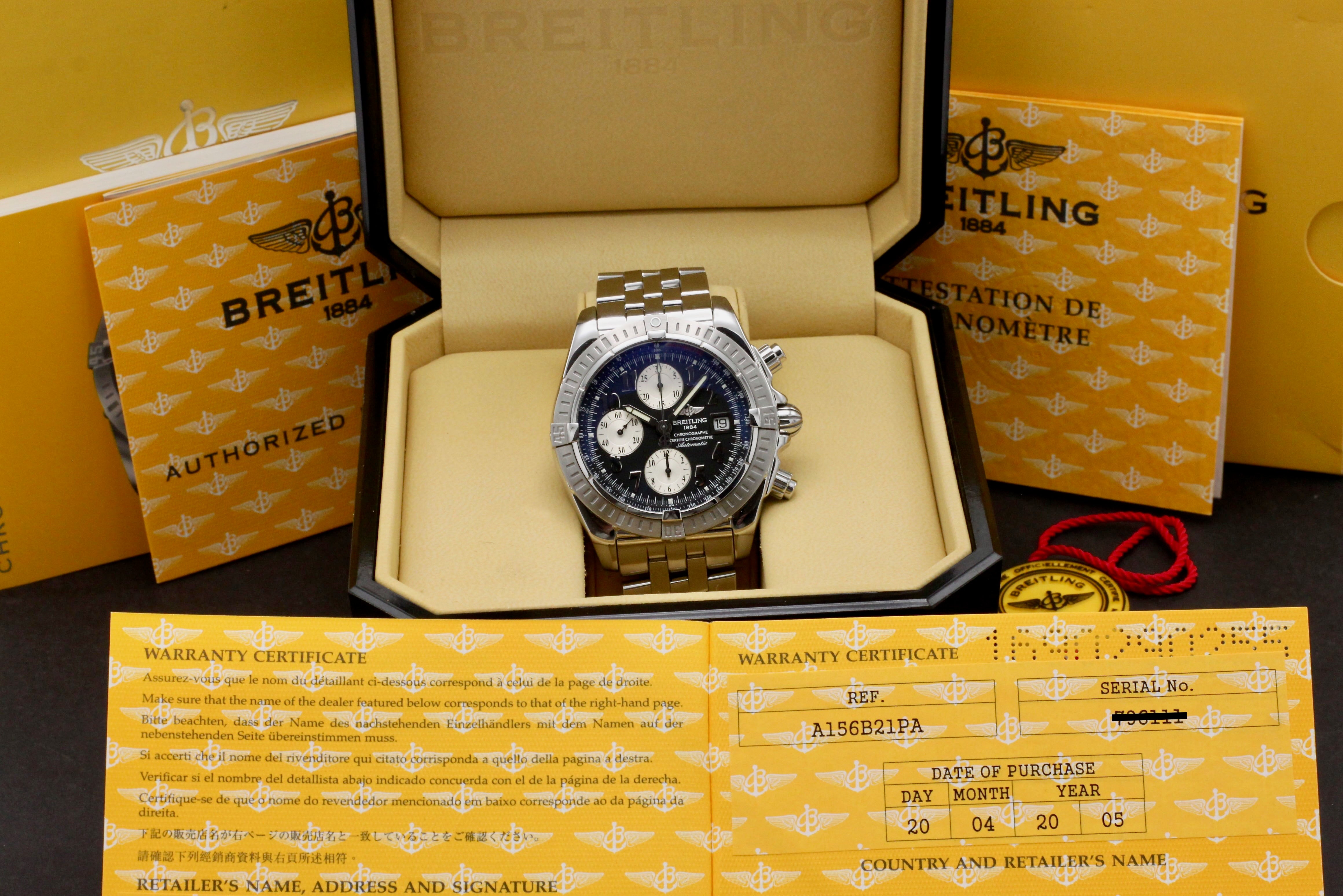 Breitling Chronomat A13356 - 2005 - Breitling horloge - Breitling kopen - Breitling heren horloge - Trophies Watches