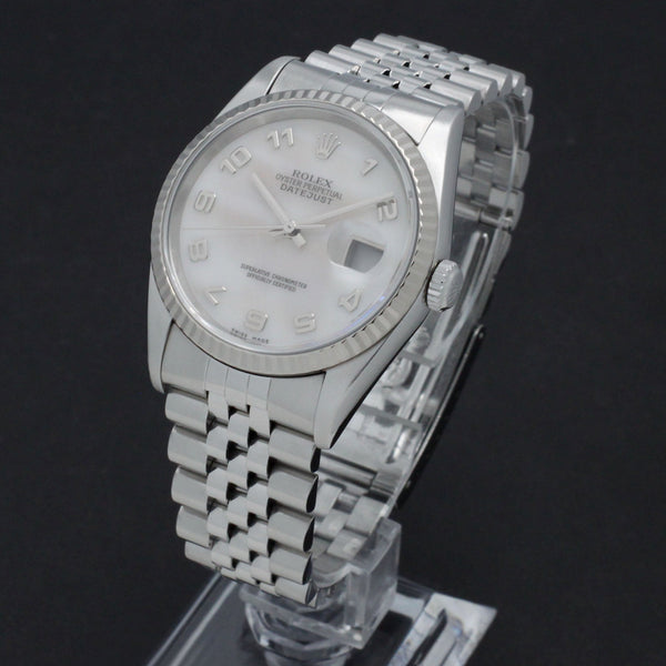 Rolex Datejust 16234 - 2003 - Rolex horloge - Rolex kopen - Rolex heren horloge - Trophies Watches