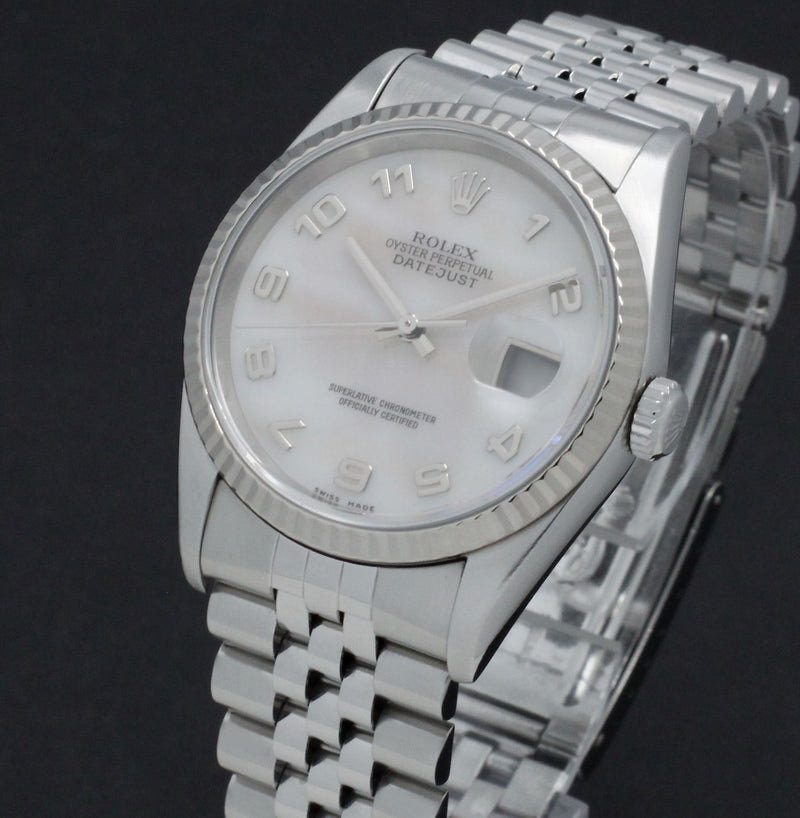 Rolex Datejust 16234 - 2003 - Rolex horloge - Rolex kopen - Rolex heren horloge - Trophies Watches