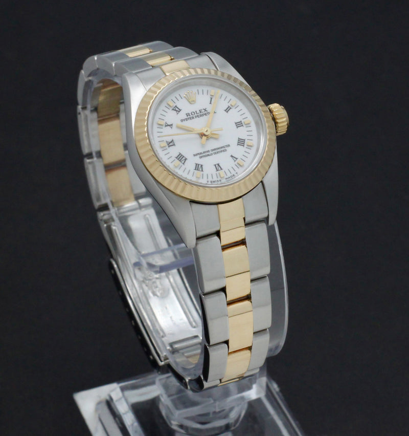 Rolex Oyster Perpetual 67193 - 1995 - Rolex horloge - Rolex kopen - Rolex dames horloge - Trophies Watches