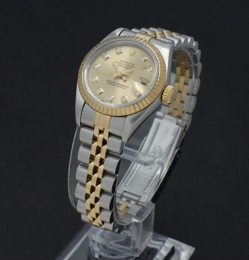 Rolex Lady-Datejust 69173G - 1995 - Rolex horloge - Rolex kopen - Rolex dames horloge - Trophies Watches