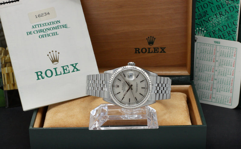 Rolex Datejust 16234 - 1993 - Rolex horloge - Rolex kopen - Rolex heren horloge - Trophies Watches