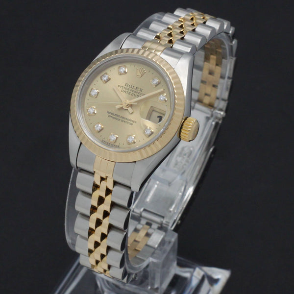 Rolex Lady-Datejust 69173G - 1999 - Rolex horloge - Rolex kopen - Rolex dames horloge - Trophies Watches