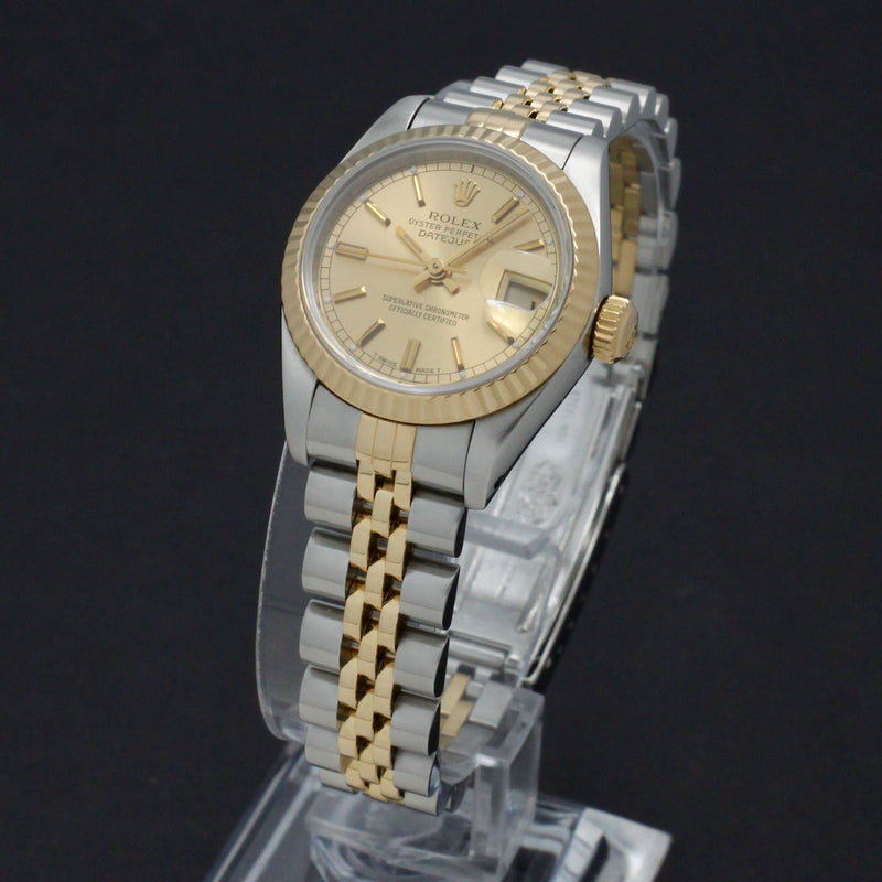 Rolex Lady-Datejust 69173 - 1994 - Rolex horloge - Rolex kopen - Rolex dames horloge - Trophies Watches