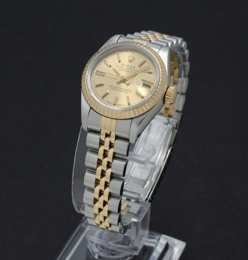 Rolex Lady-Datejust 69173 - 1994 - Rolex horloge - Rolex kopen - Rolex dames horloge - Trophies Watches