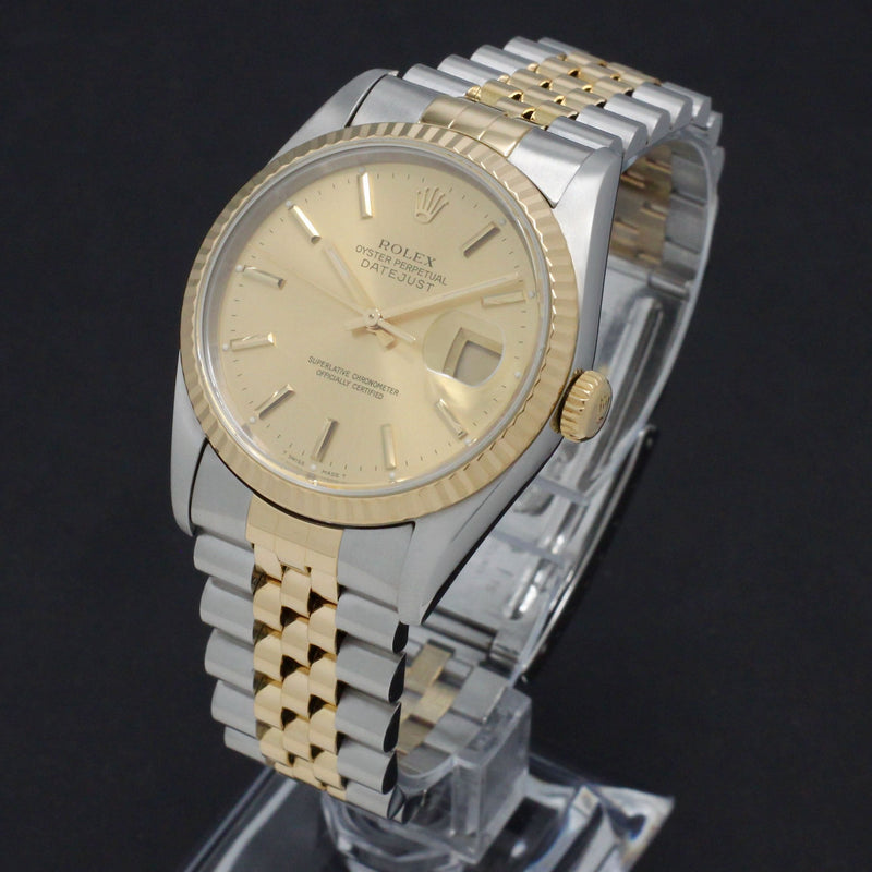 Rolex Datejust 16233 - 1994 - Rolex horloge - Rolex kopen - Rolex heren horloge - Trophies Watches