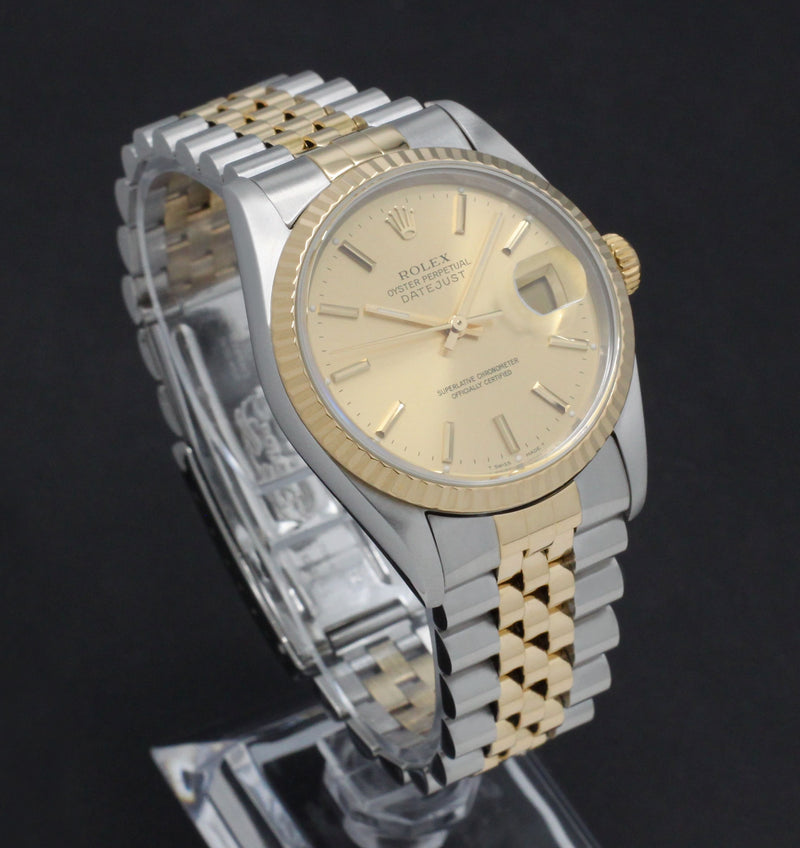 Rolex Datejust 16233 - 1994 - Rolex horloge - Rolex kopen - Rolex heren horloge - Trophies Watches