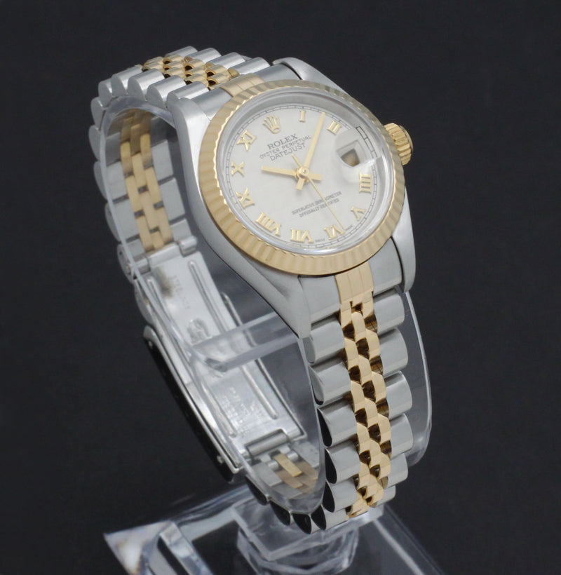 Rolex Lady-Datejust 69173 - 1996 - Rolex horloge - Rolex kopen - Rolex dames horloge - Trophies Watches