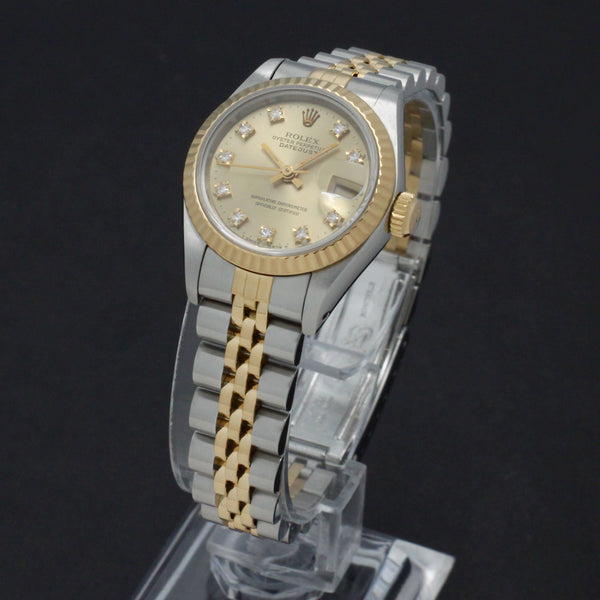 Rolex Lady-Datejust 69173G - 1989 - Rolex horloge - Rolex kopen - Rolex dames horloge - Trophies Watches